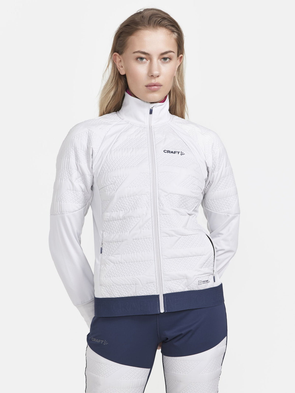 Craft ADV Nordic Training Speed Jacket Damen in Grau, Detailansicht