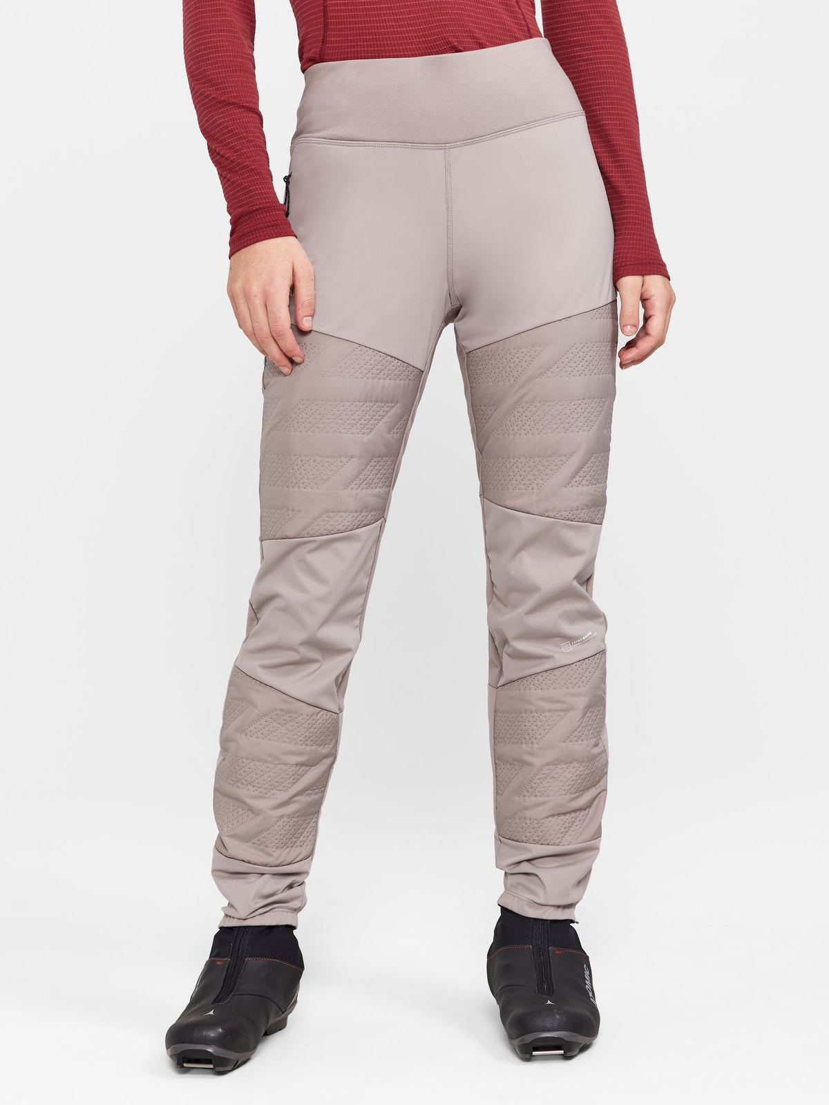 Craft ADV Nordic Training Speed Pants Damen in Beige, Detailansicht