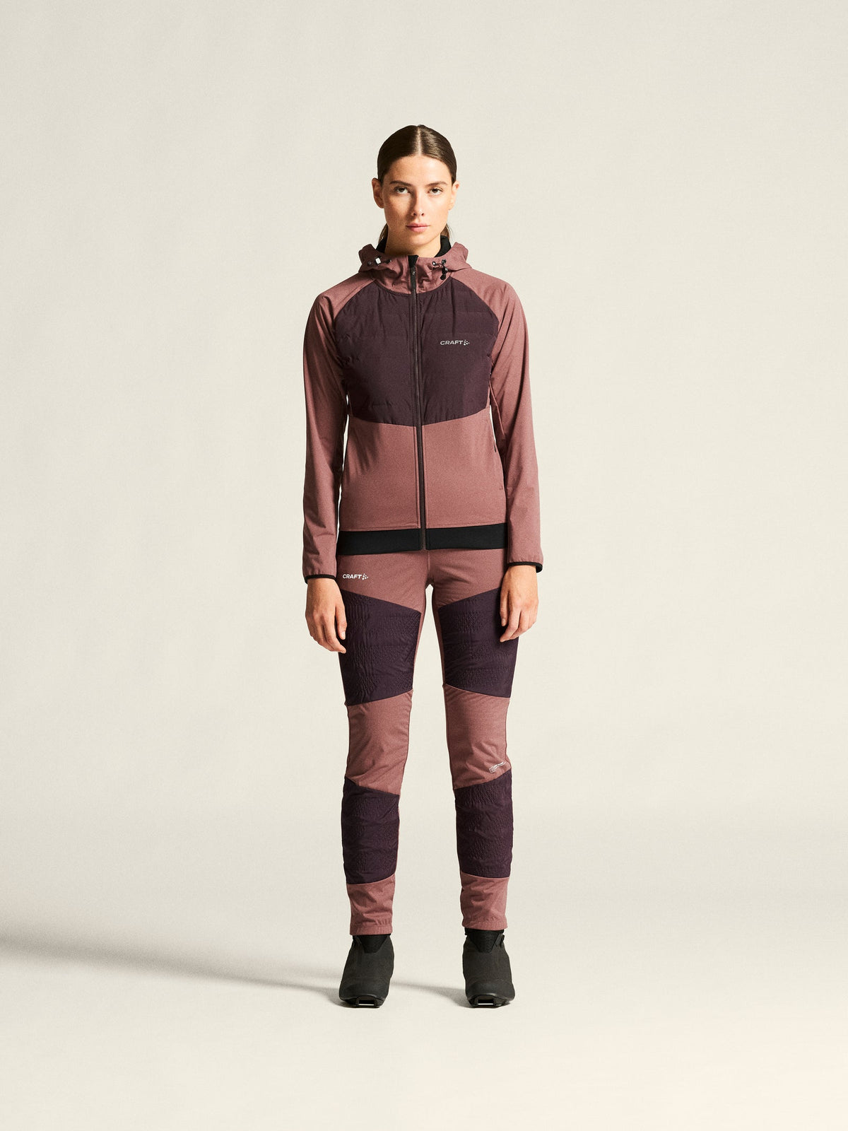 Craft ADV Nordic Training Speed Pants Damen in Rot, Detailansicht
