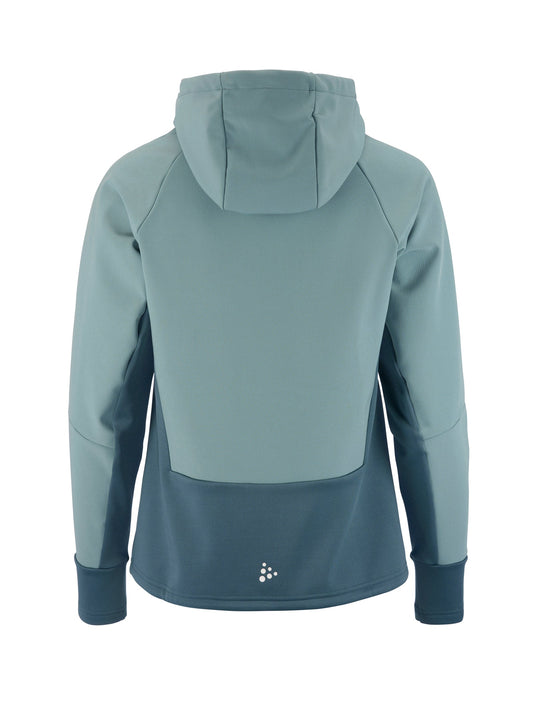 Craft ADV Backcountry Hybrid Jacket Damen in Blau, Rückansicht