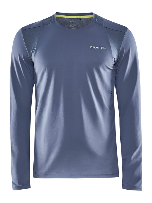 Craft ADV HiT LS Tee Herren in Blau, Vorderansicht