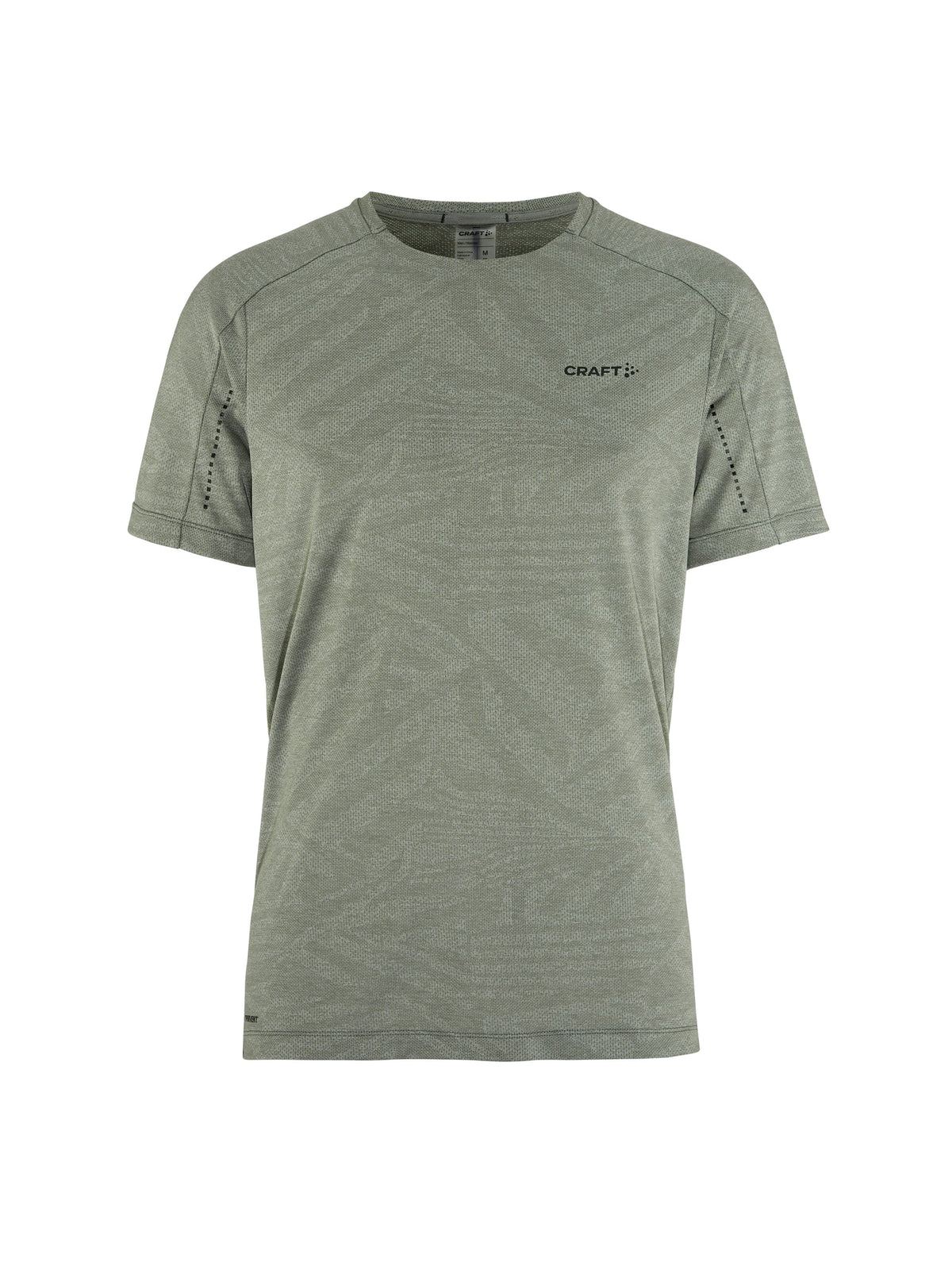 Craft ADV Tone SS Structure Tee Herren in Salbeigrün, Vorderansicht