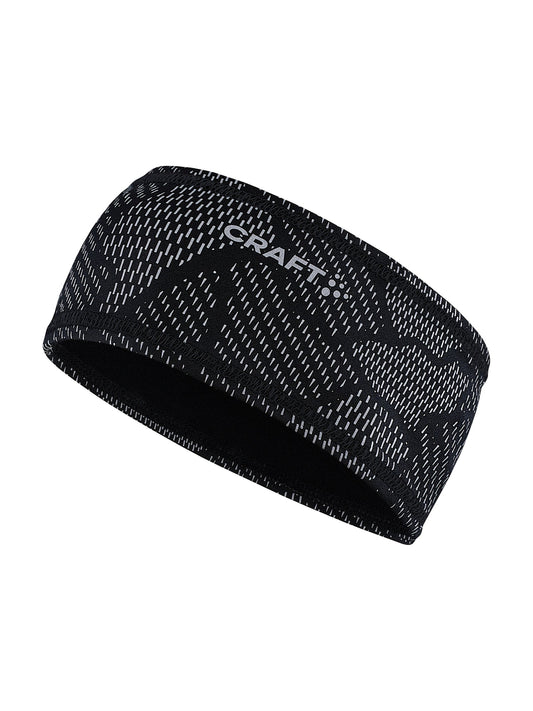 Craft CORE Essence Lumen Headband in Schwarz, Vorderansicht