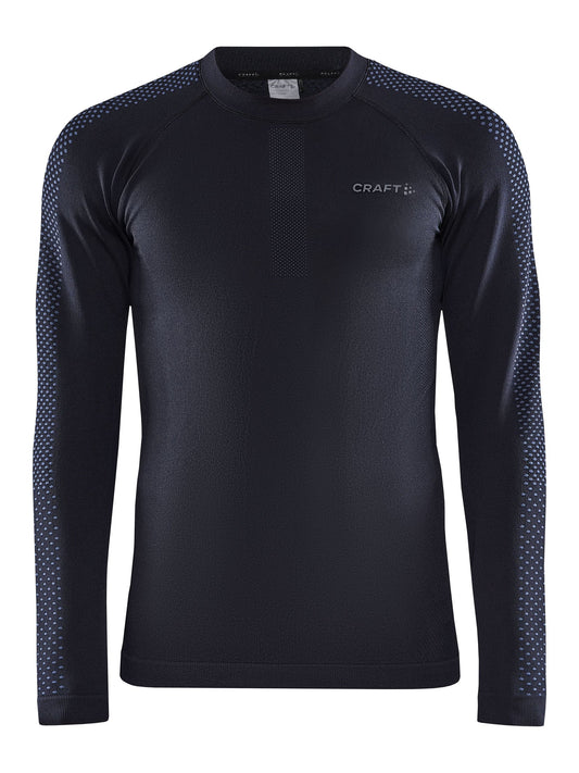 Craft ADV Warm Intensity LS Herren in Schwarz, Vorderansicht
