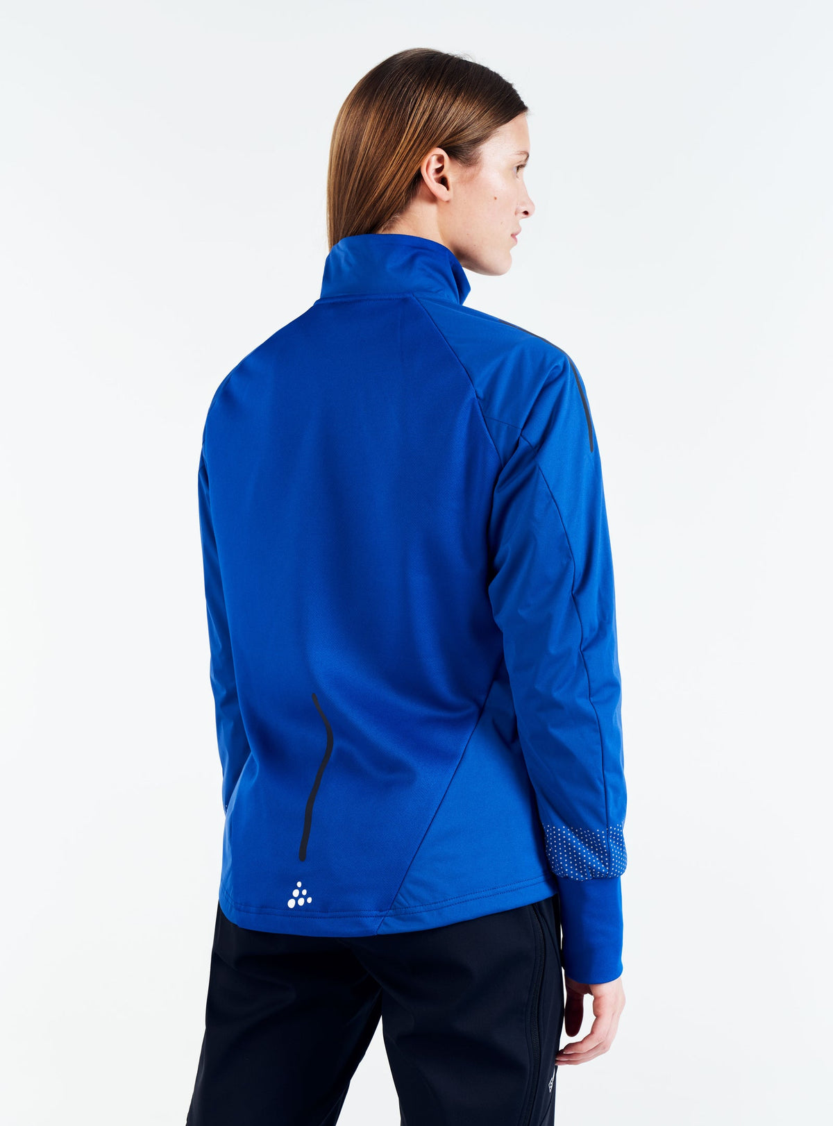 Craft ADV Nordic Ski Club Jacket Damen in Kobaltblau, Detailansicht