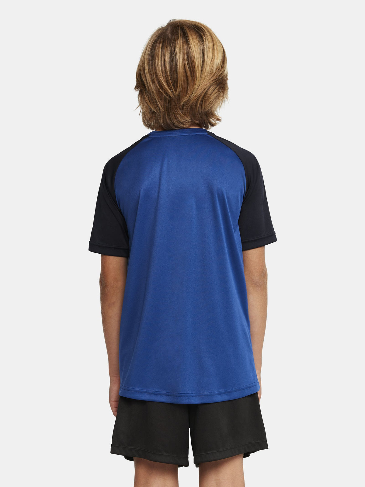 Craft Squad Go Contrast Jersey Junior in Kobaltblau/Navy, Detailansicht