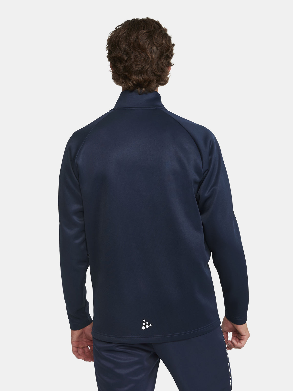 Craft Squad 2.0 Full Zip Herren in Navy, Detailansicht