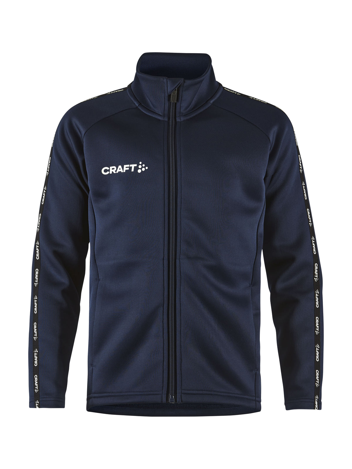 Craft Squad 2.0 Full Zip Junior in Navy, Vorderansicht