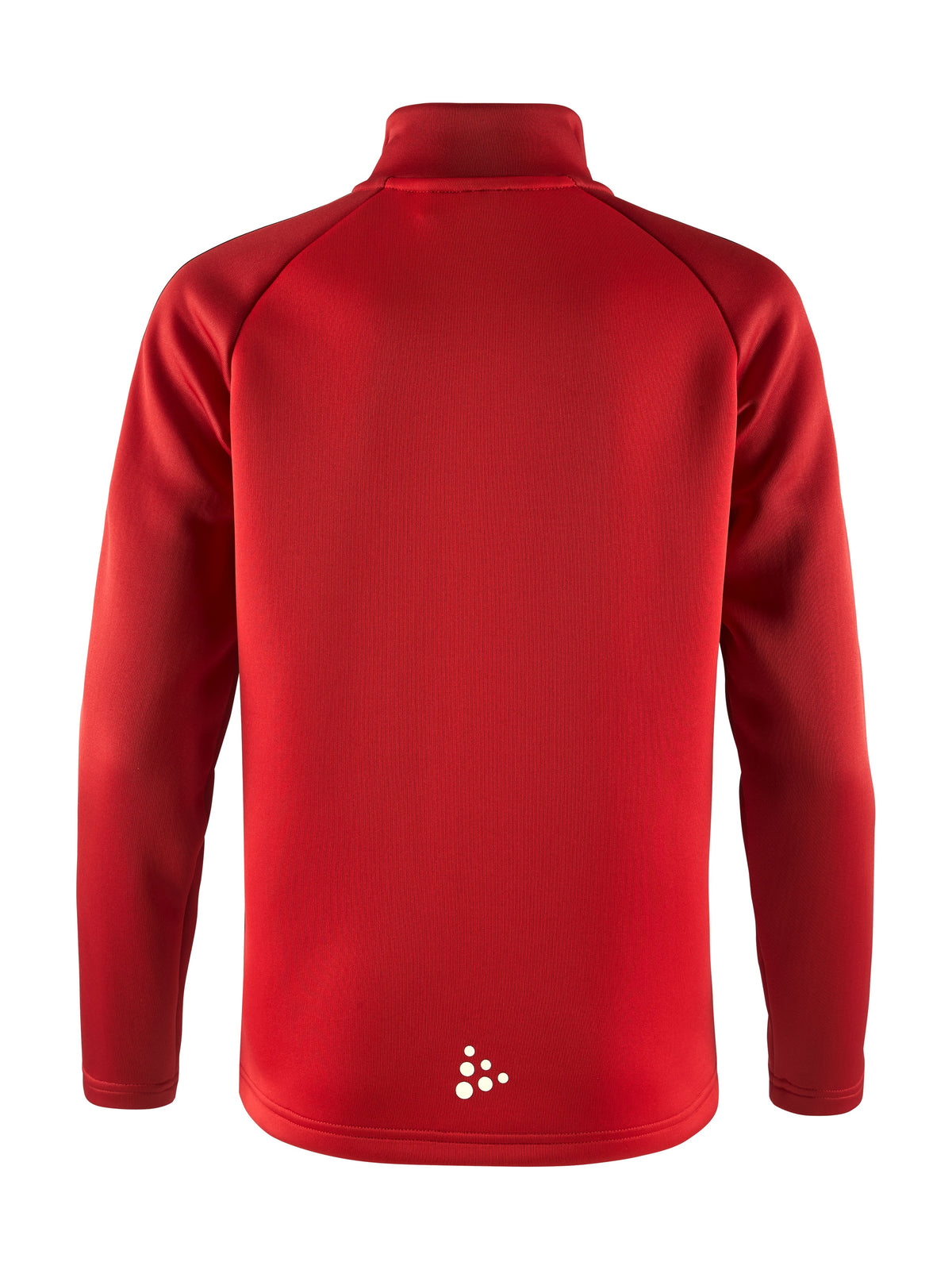 Craft Squad 2.0 Full Zip Junior in Rot/Dunkelrot, Rückansicht