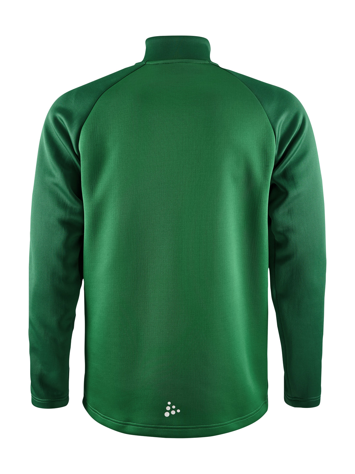 Craft Squad 2.0 Half Zip Herren in Grün/Dunkelgrün, Rückansicht
