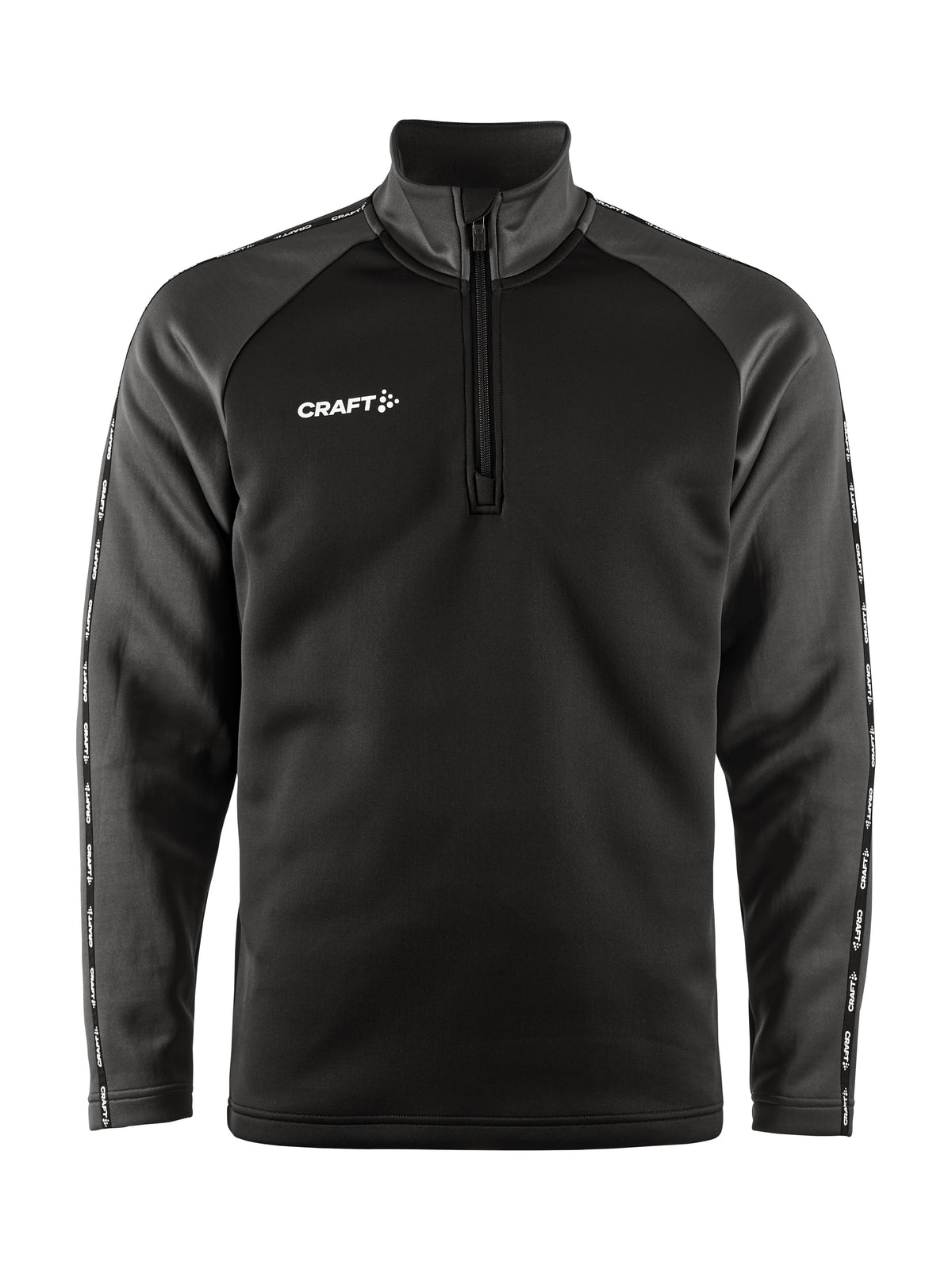Craft Squad 2.0 Half Zip Herren in Schwarz/Anthrazit, Vorderansicht