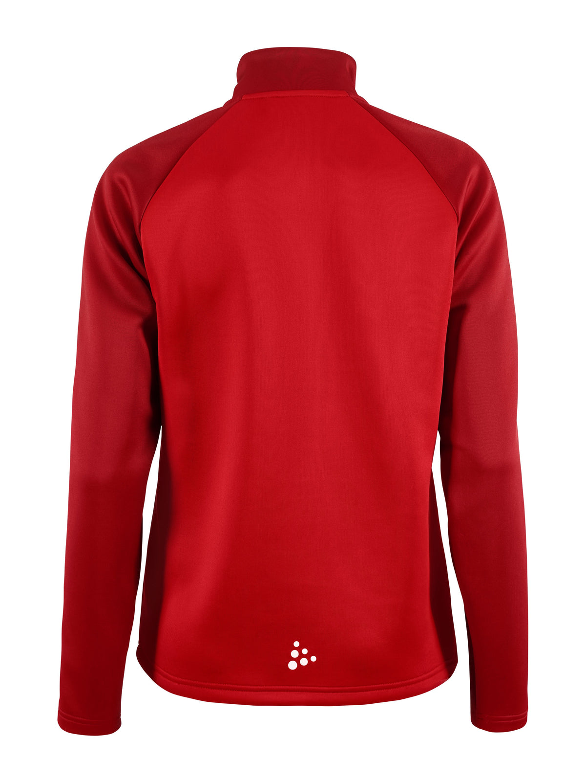 Craft Squad 2.0 Half Zip Damen in Rot/Dunkelrot, Rückansicht