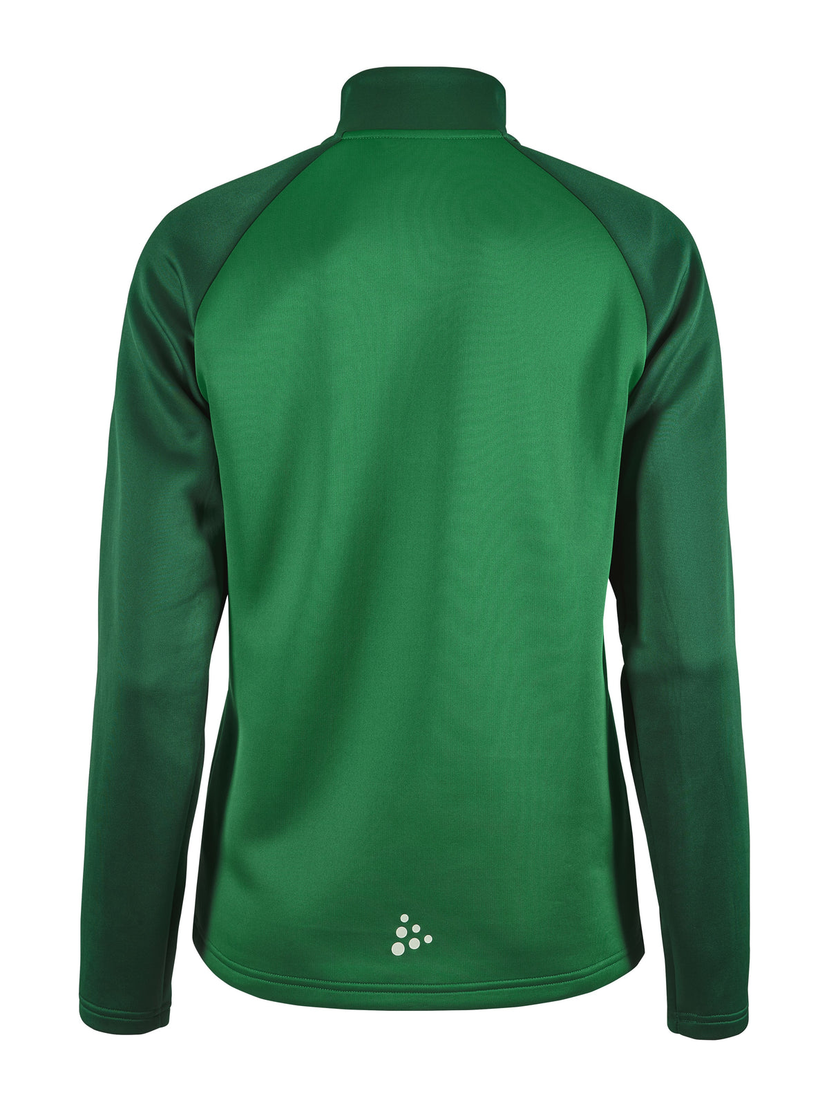 Craft Squad 2.0 Half Zip Damen in Grün/Dunkelgrün, Rückansicht