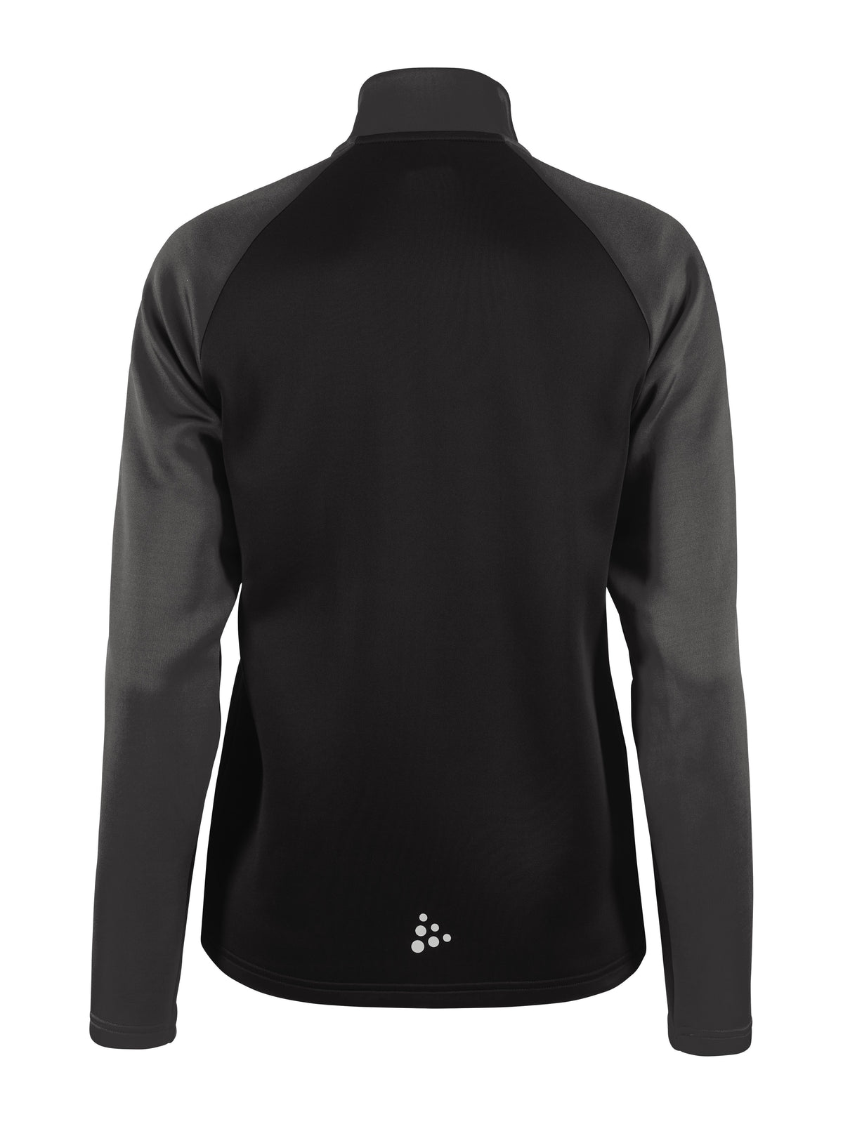 Craft Squad 2.0 Half Zip Damen in Schwarz/Anthrazit, Rückansicht