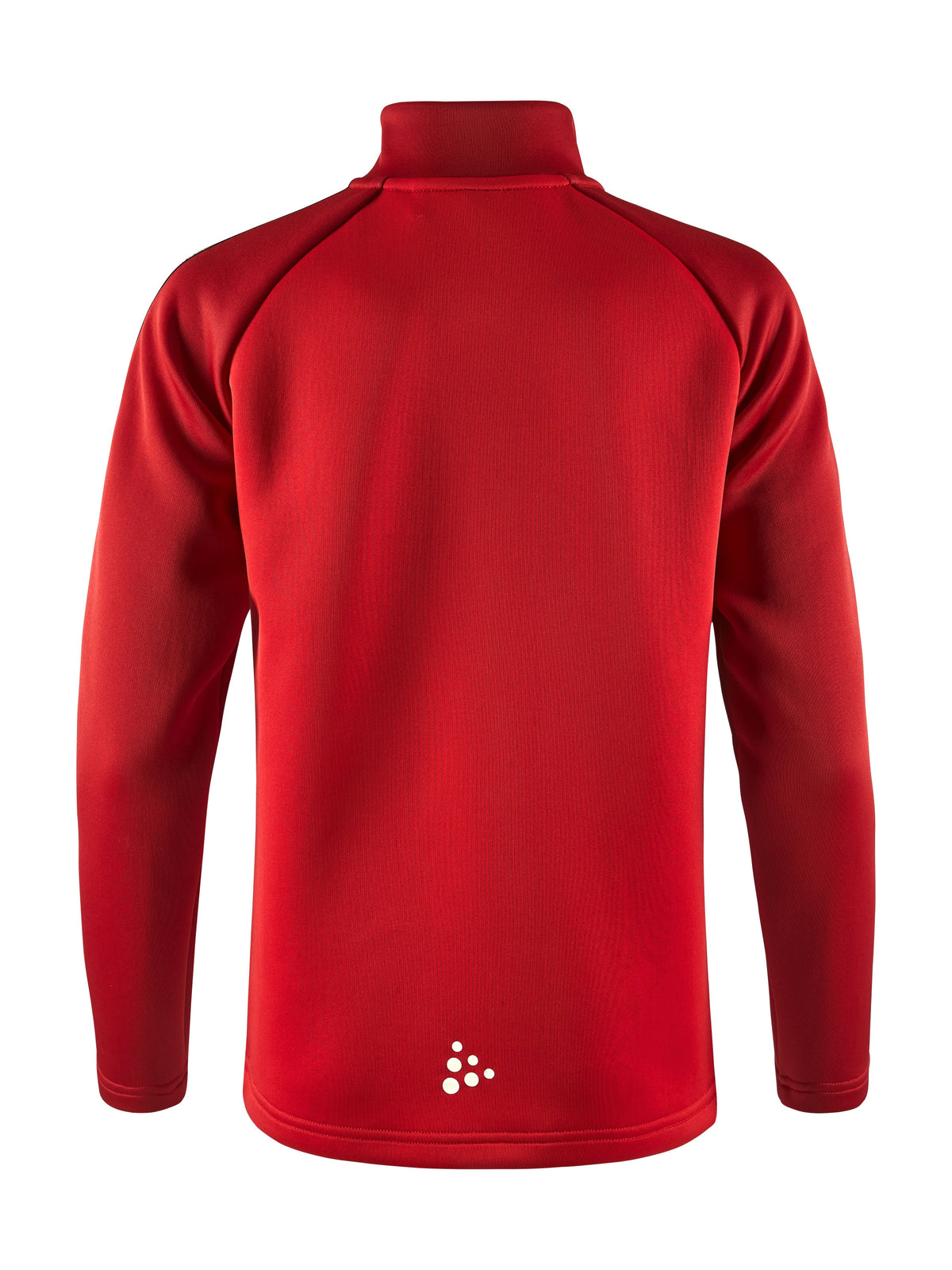 Craft Squad 2.0 Half Zip Junior in Rot/Dunkelrot, Rückansicht