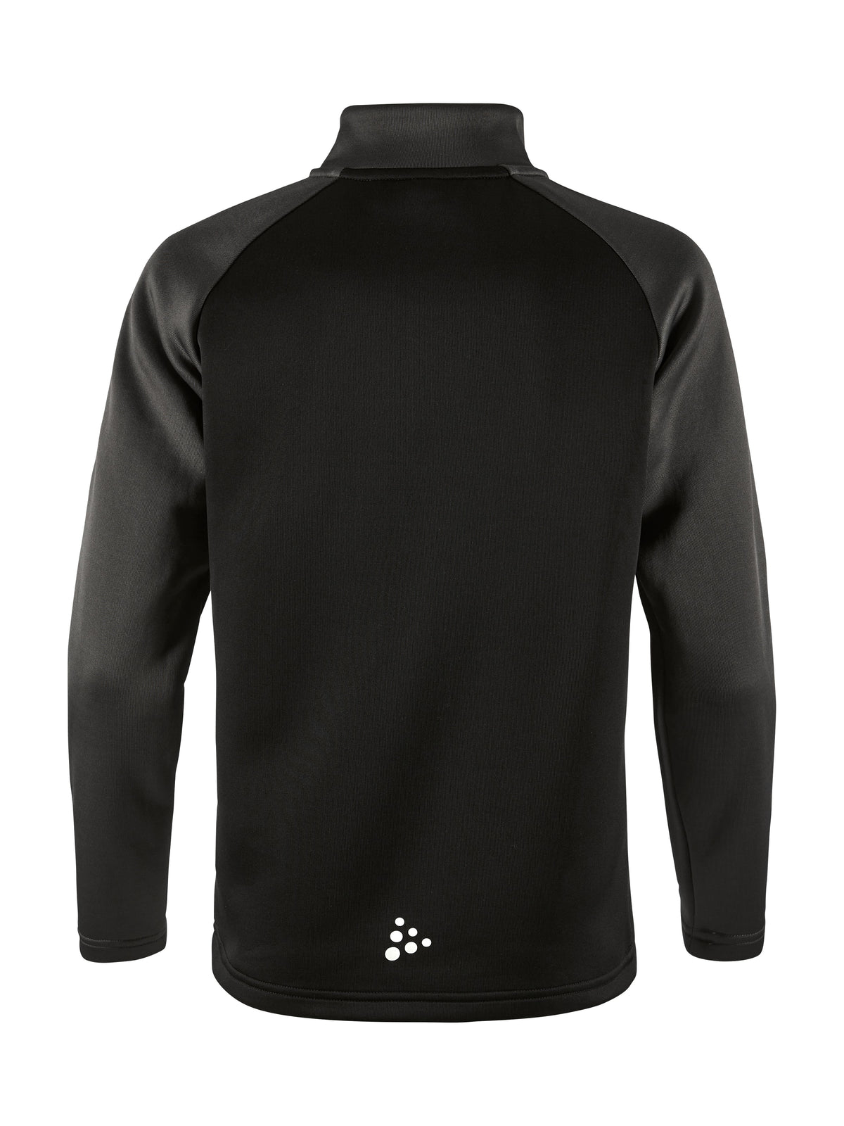 Craft Squad 2.0 Half Zip Junior in Schwarz/Anthrazit, Rückansicht