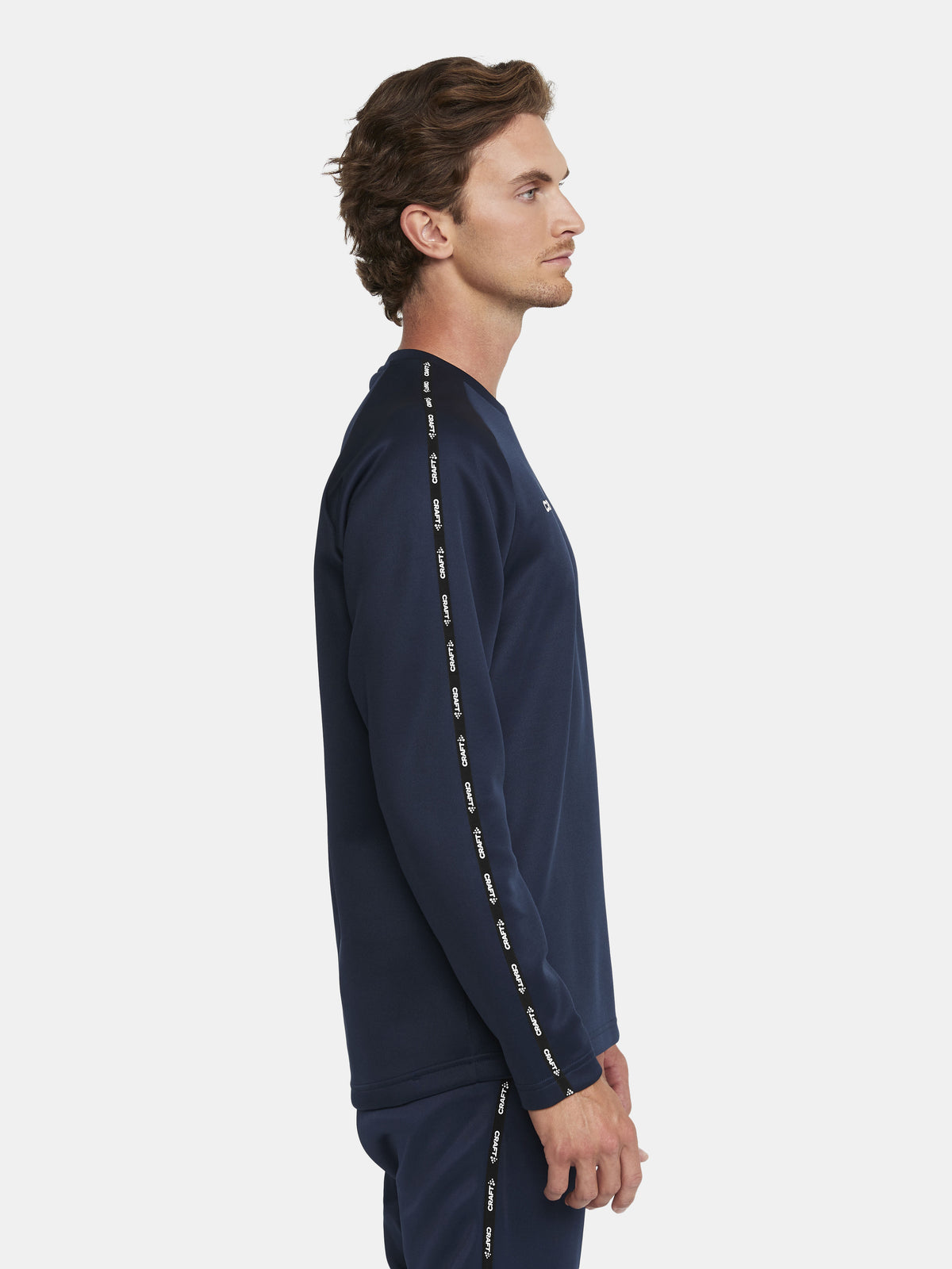 Craft Squad 2.0 Crewneck Herren in Navy, Detailansicht