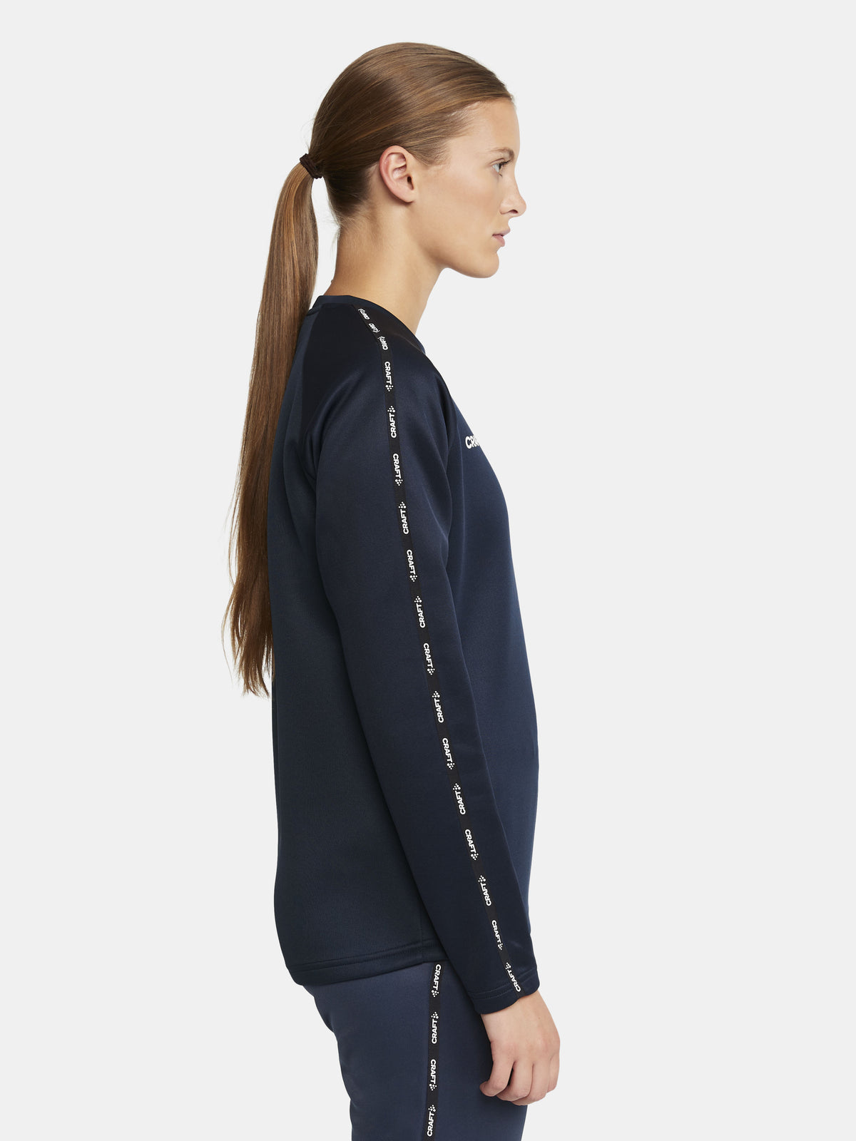 Craft Squad 2.0 Crewneck Damen in Navy, Detailansicht