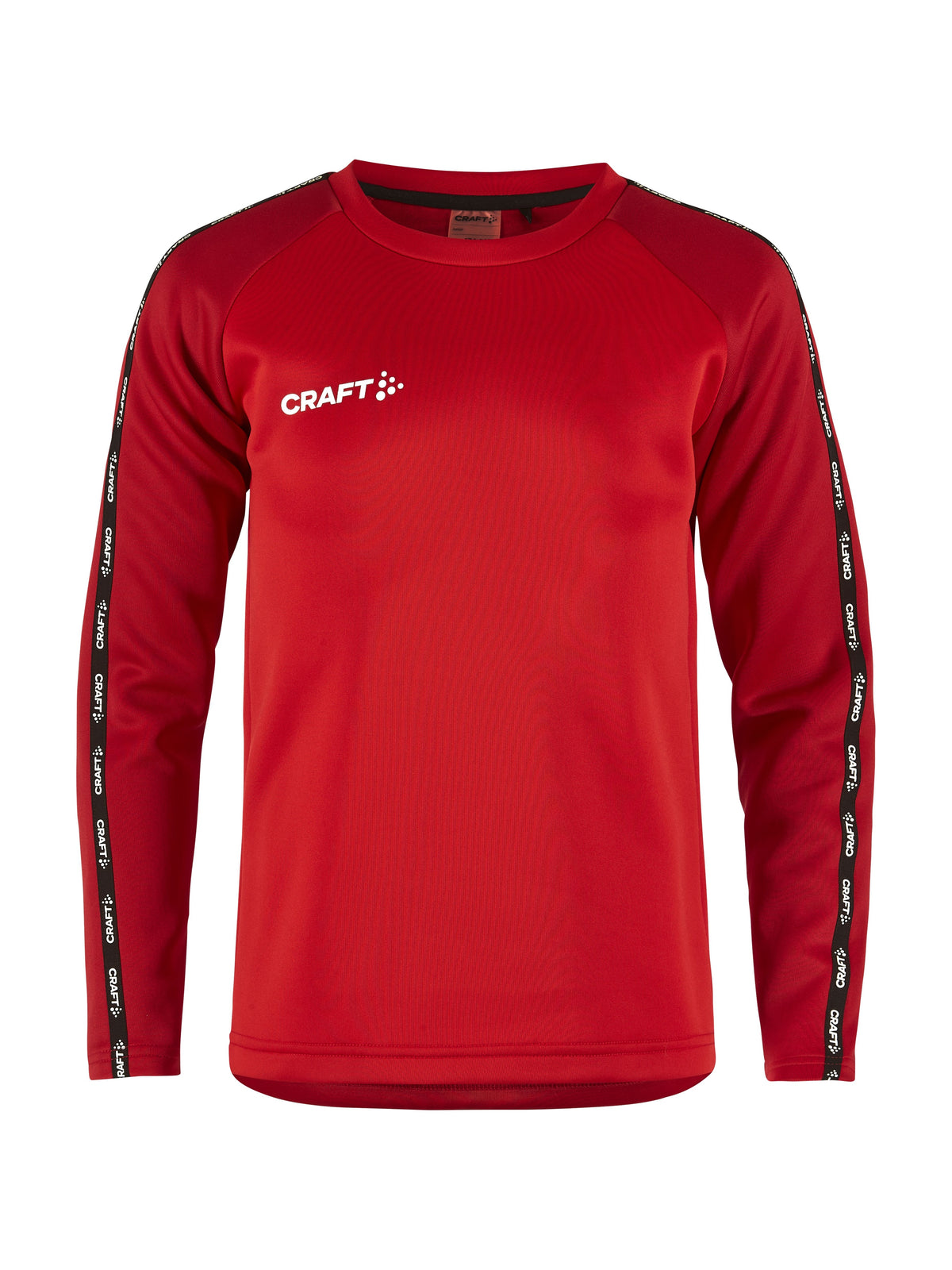 Craft Squad 2.0 Crewneck Junior in Rot/Dunkelrot, Vorderansicht