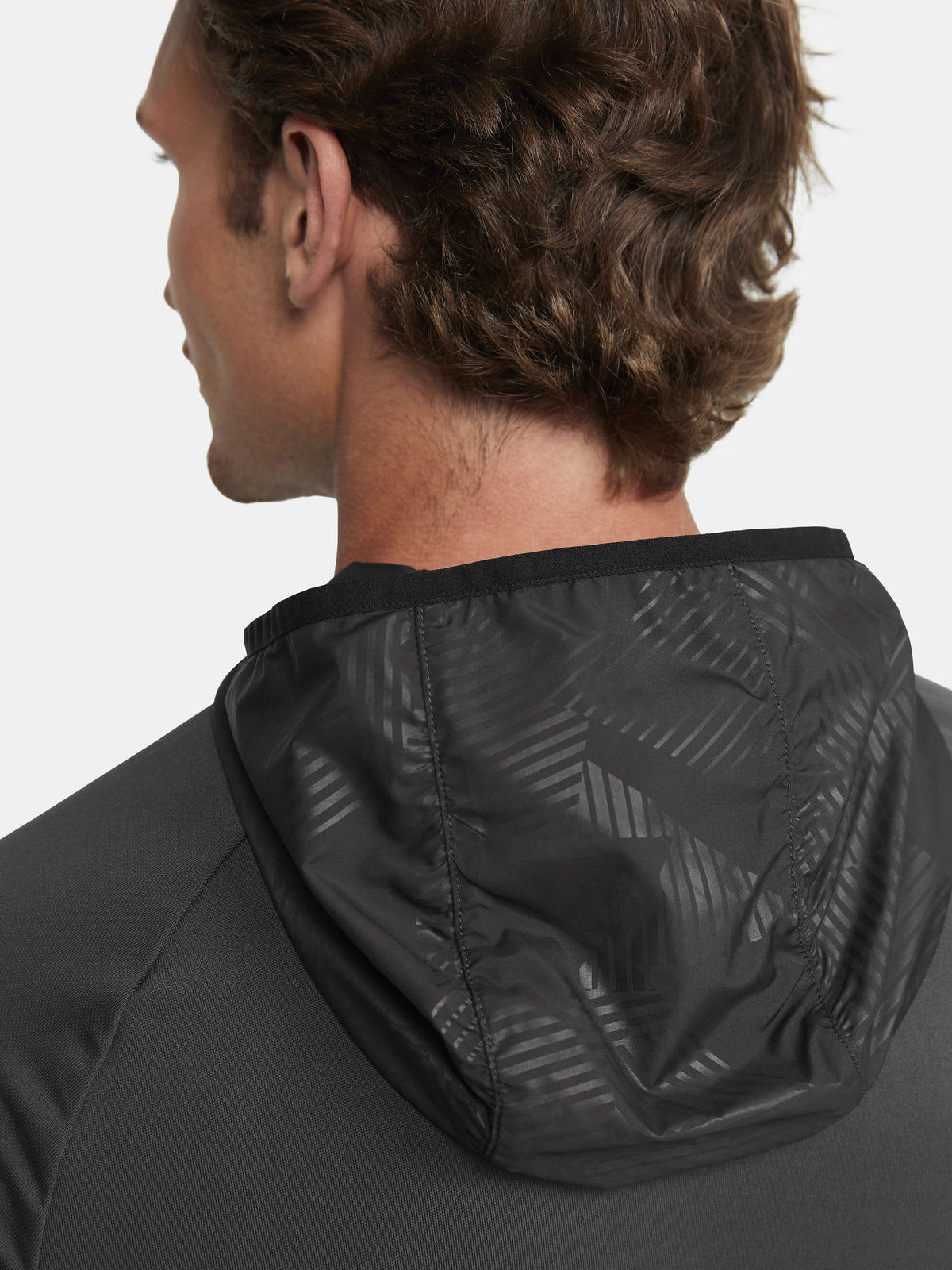 Craft Extend Full Zip Herren in Dunkelgrau, Detailansicht