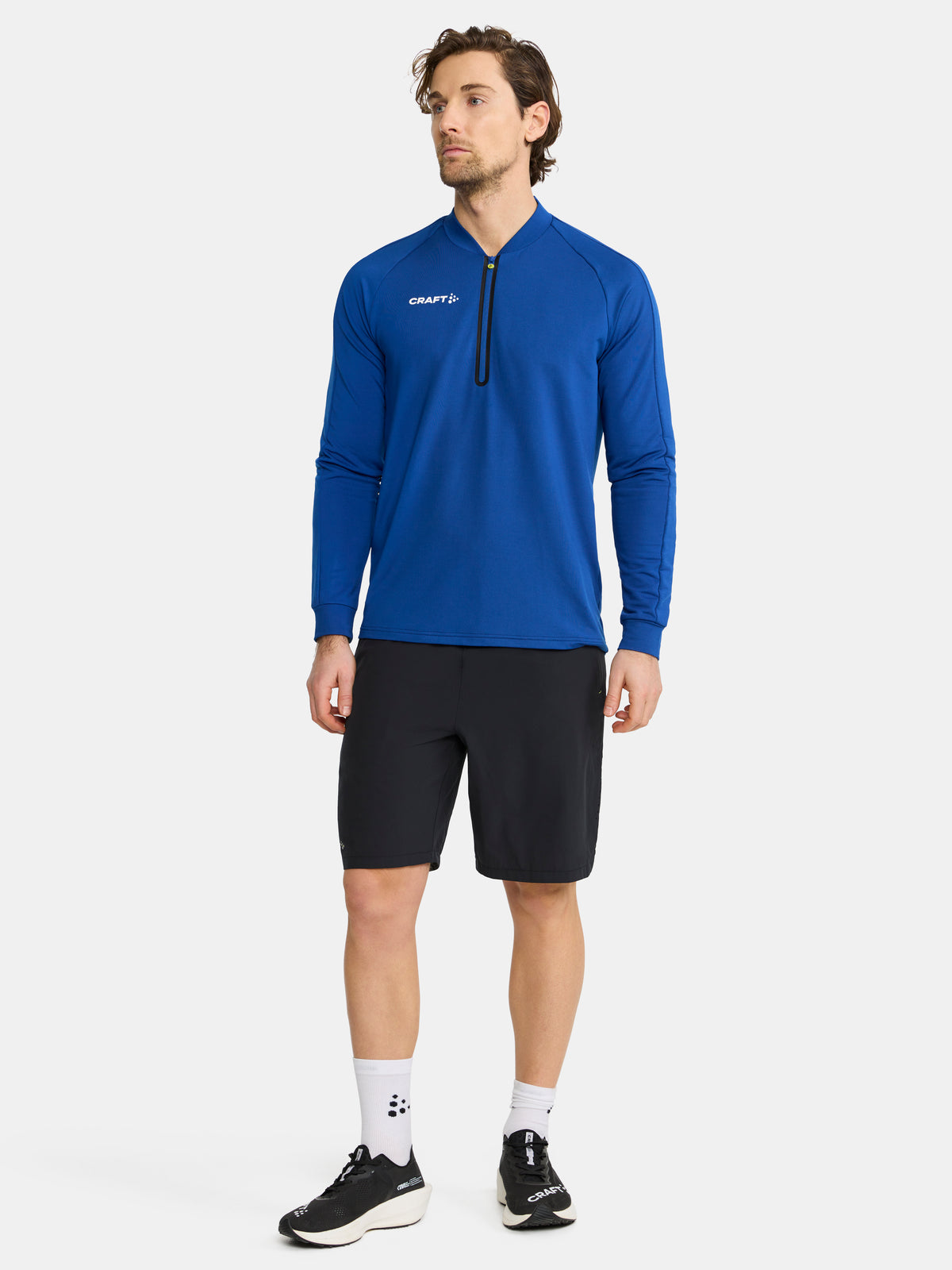 Craft Extend Half Zip Herren in Kobaltblau, Detailansicht