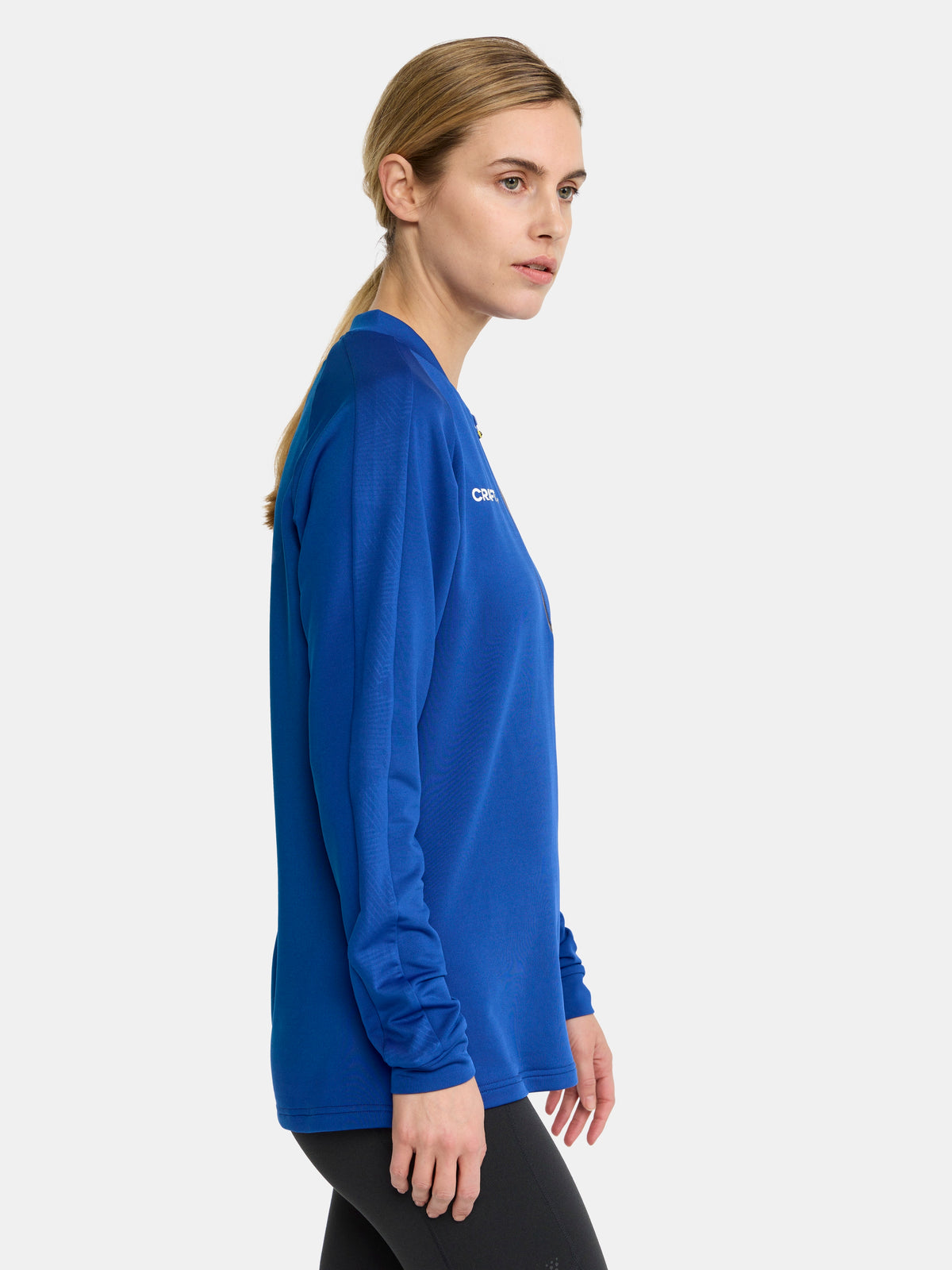 Craft Extend Half Zip Damen in Kobaltblau, Detailansicht