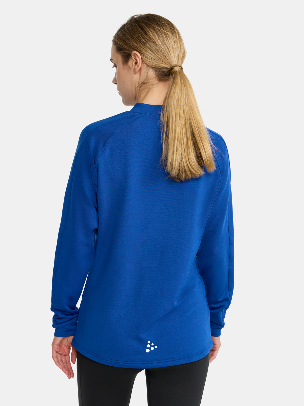 Craft Extend Half Zip Damen in Kobaltblau, Detailansicht