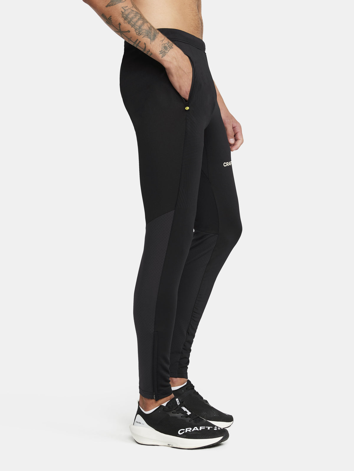 Craft Extend Pant Herren in Schwarz, Detailansicht