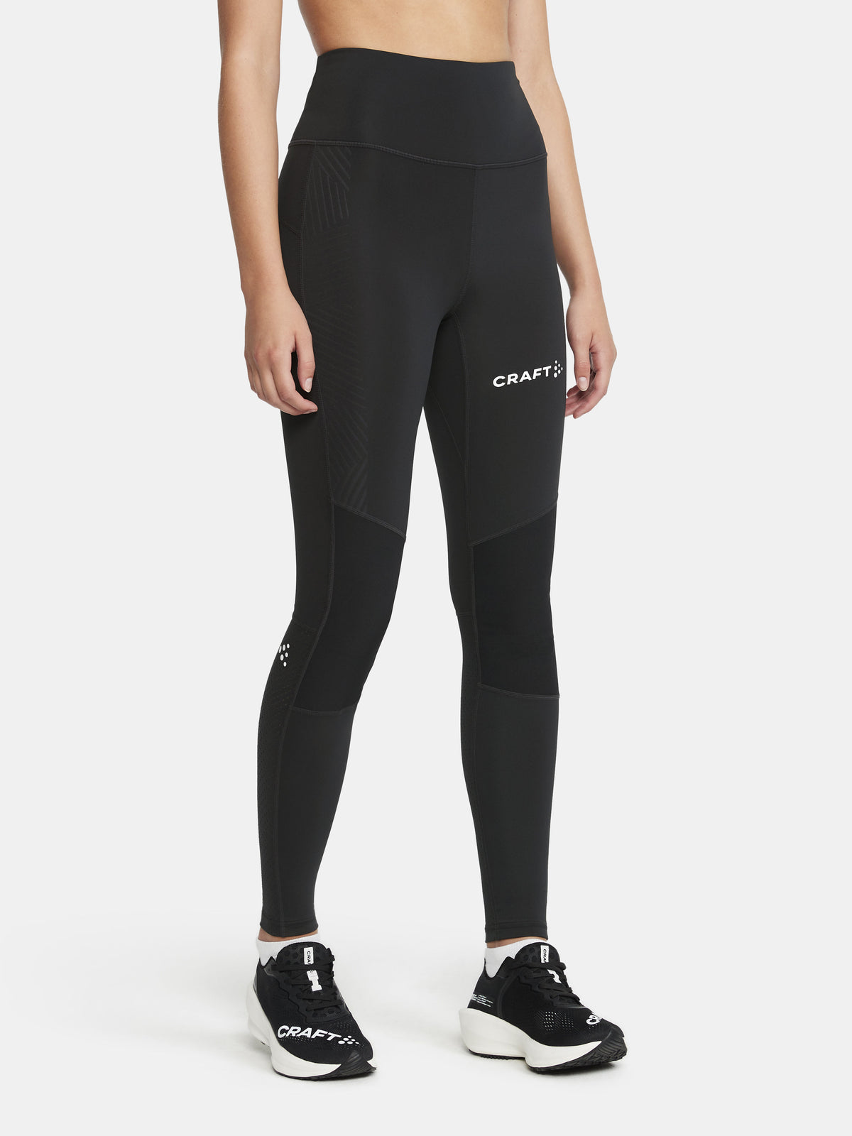 Craft Extend Force Tights Damen in Schwarz, Detailansicht