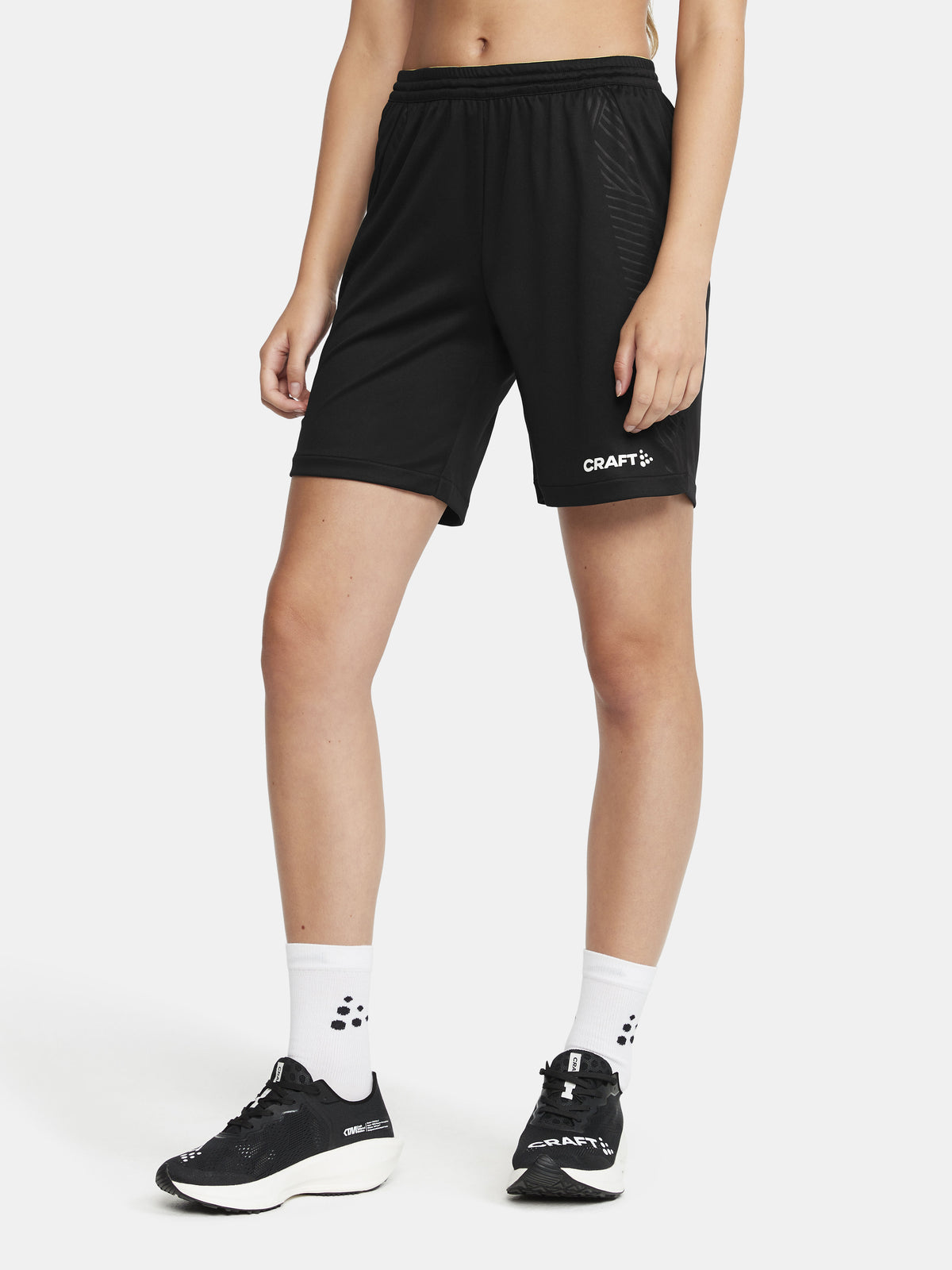 Craft Extend Shorts Damen in Schwarz, Detailansicht