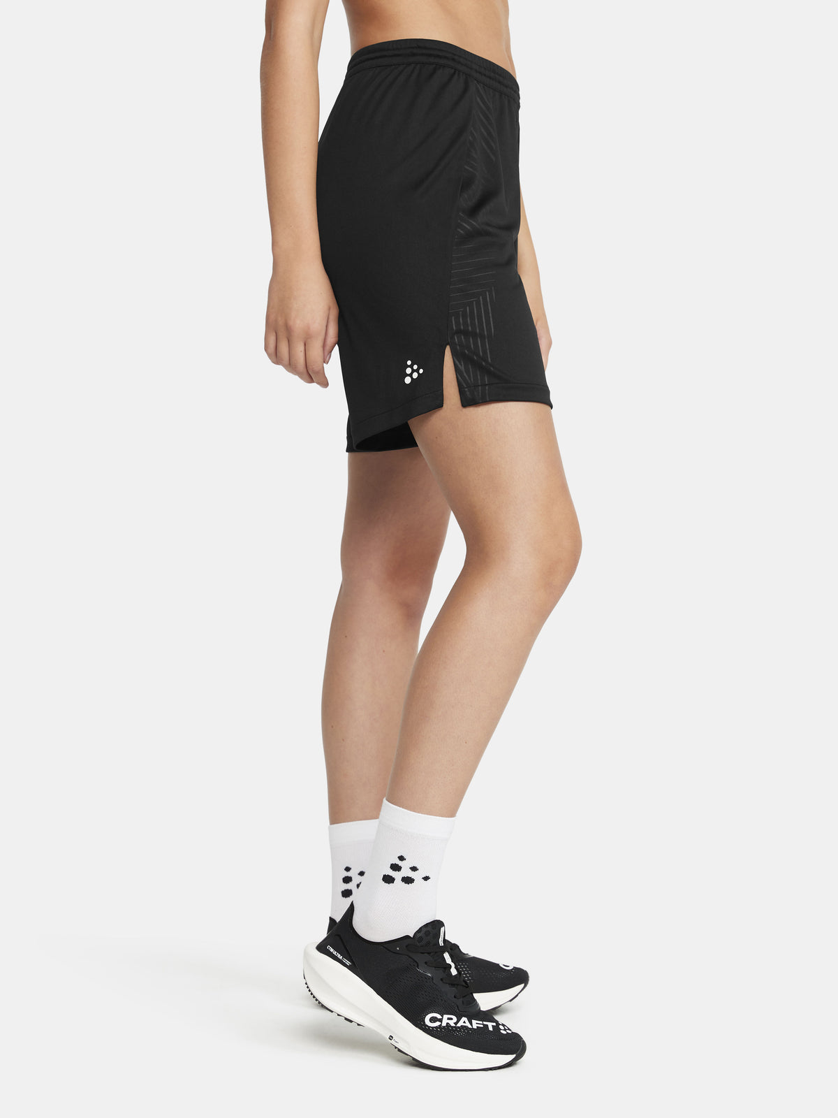Craft Extend Shorts Damen in Schwarz, Detailansicht
