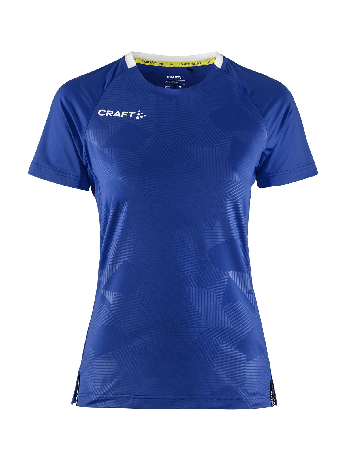 Craft Premier Solid Jersey Damen in Kobaltblau, Vorderansicht