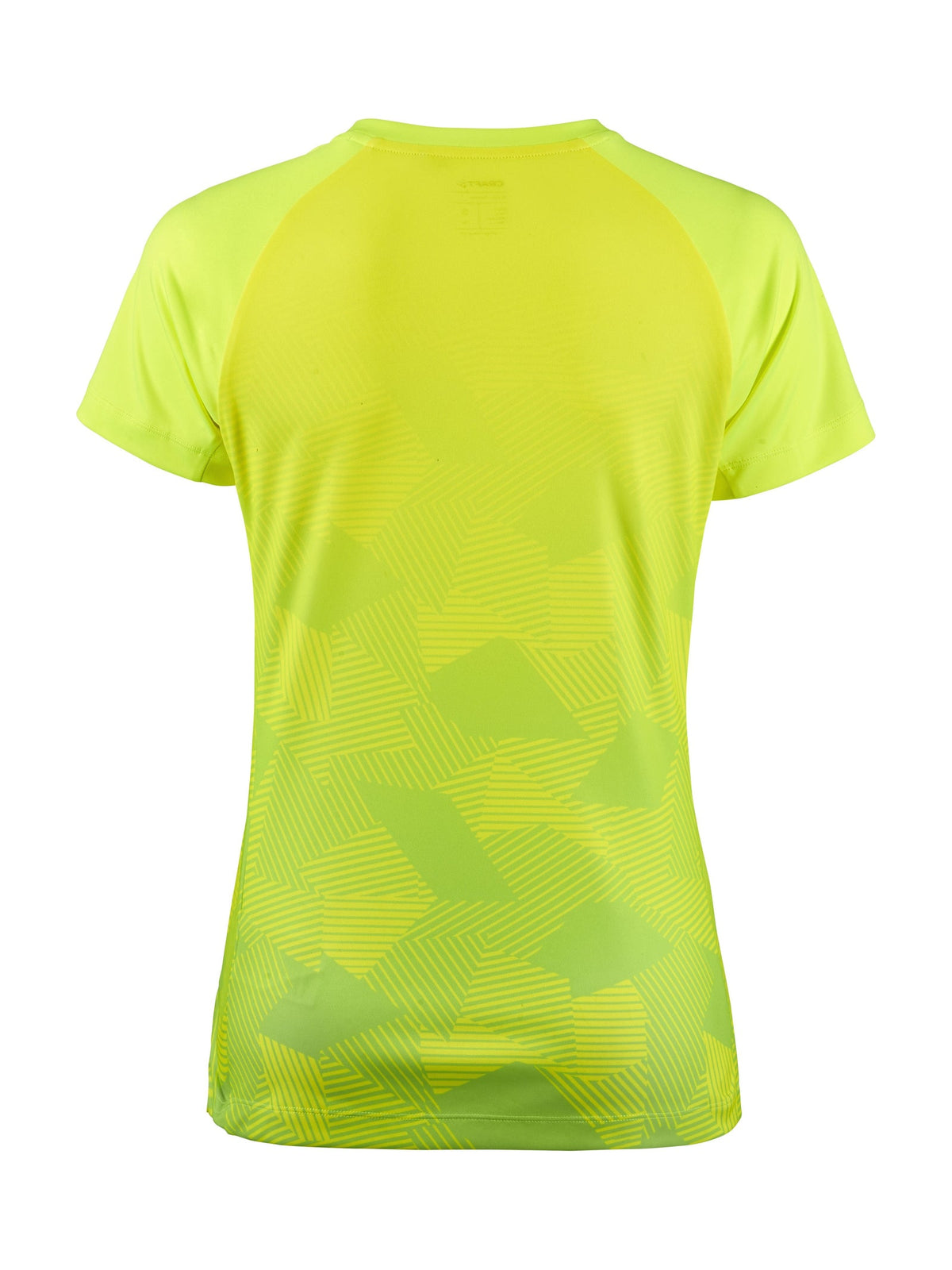 Craft Premier Fade Jersey Damen in Neongelb, Rückansicht