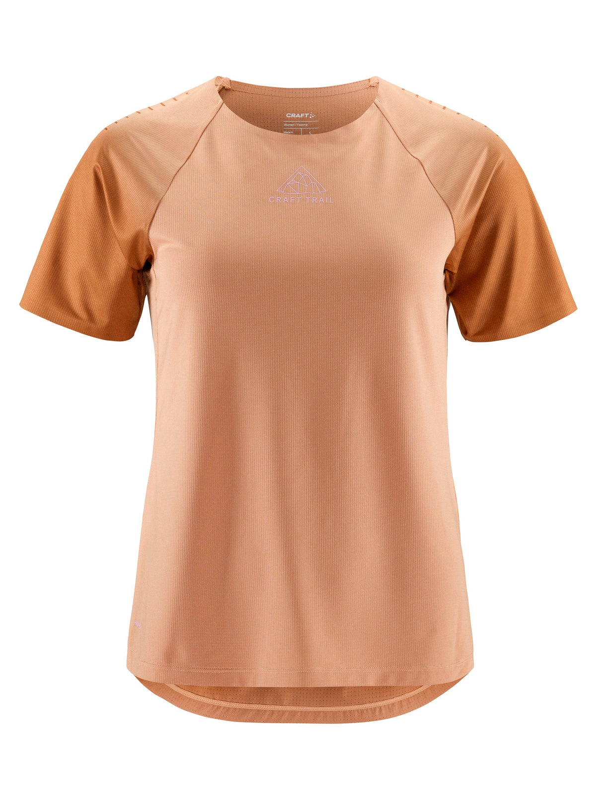 Craft PRO Trail SS Tee Damen in Beige, Vorderansicht