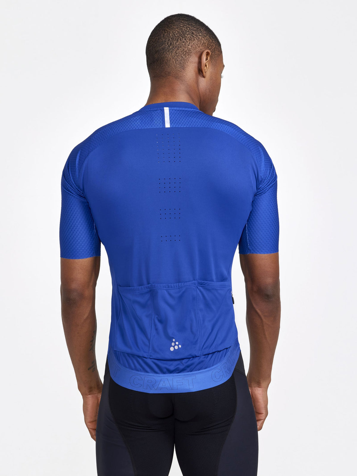 Craft PRO Aero Jersey Herren in Blau, Detailansicht