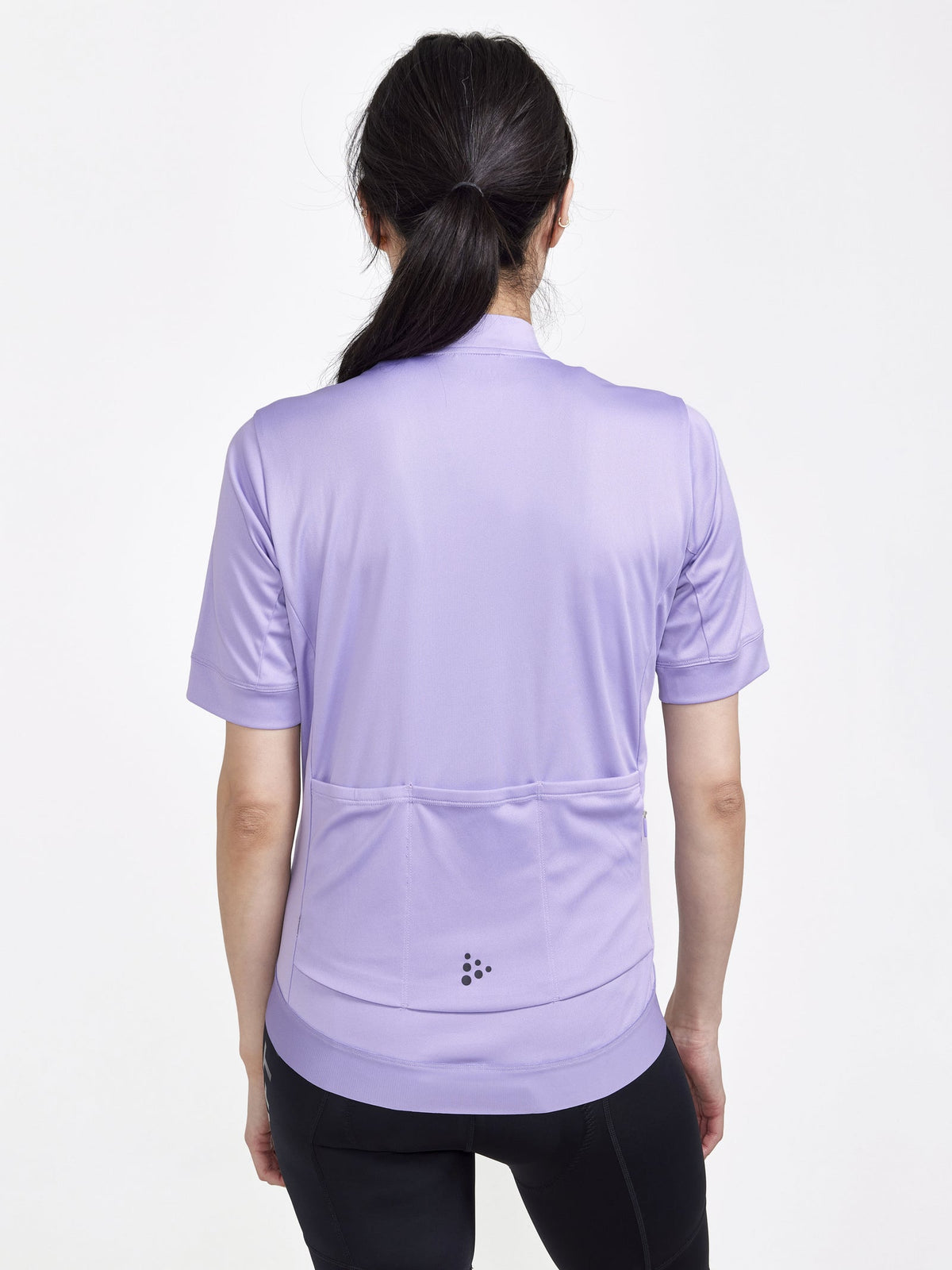 Craft CORE Essence Jersey Regular Fit Damen in Lavendel, Detailansicht