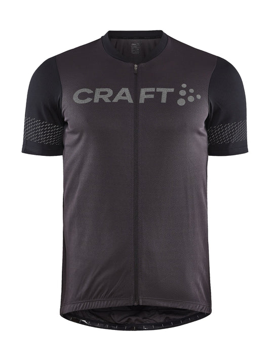 Craft CORE Endur Lumen Jersey Herren in Schiefergrau/Schwarz, Vorderansicht