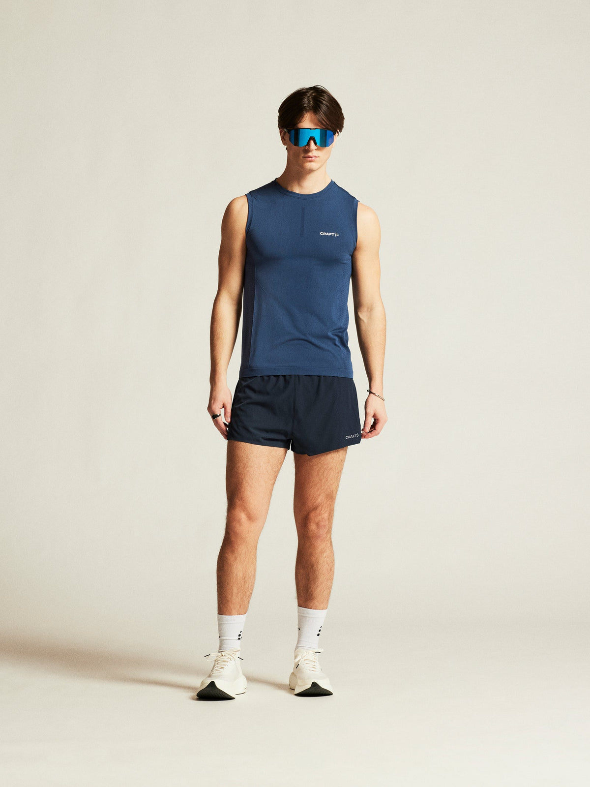 Craft ADV Cool Intensity SL Tee Herren in Navy, Detailansicht