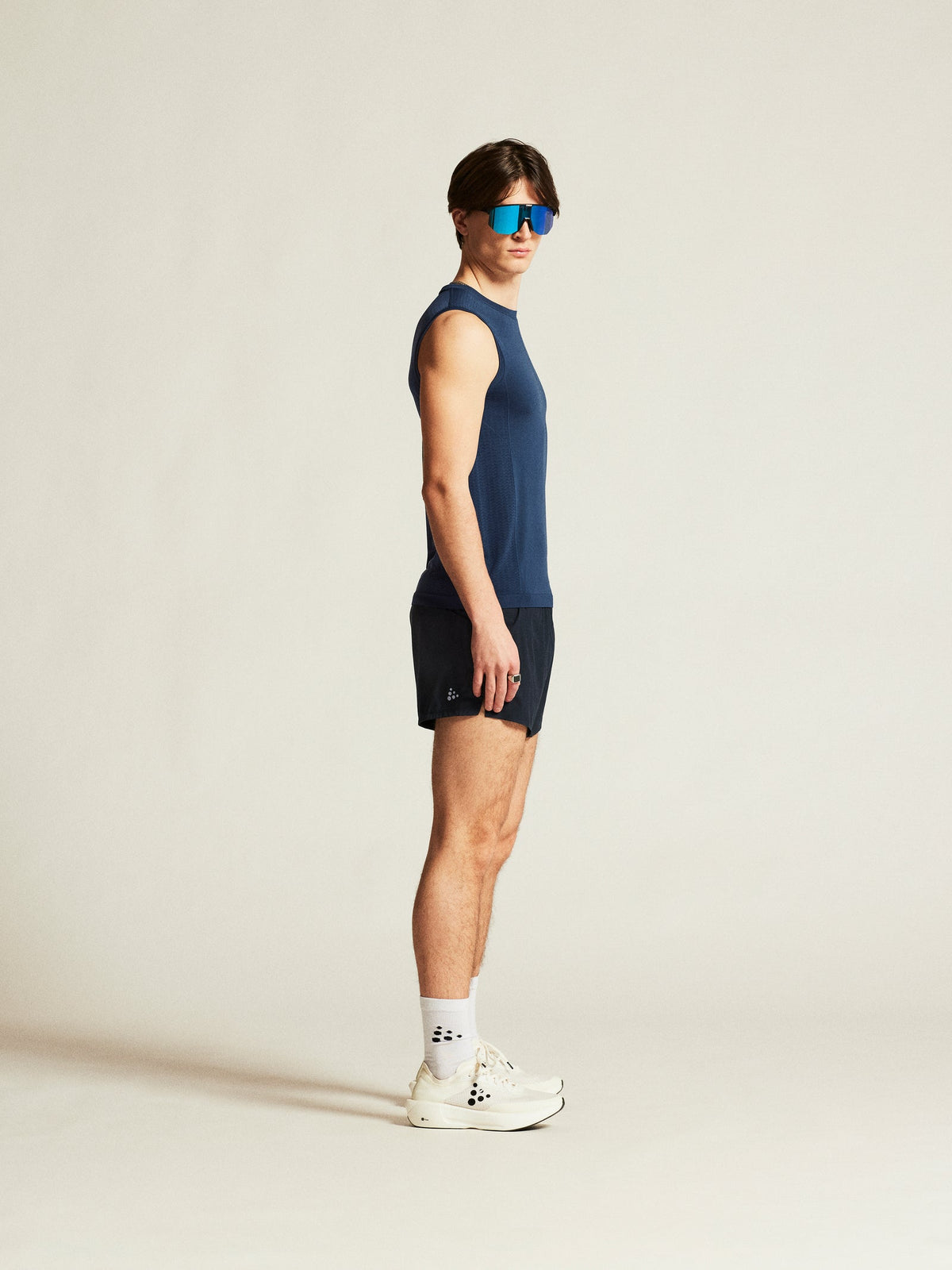 Craft ADV Cool Intensity SL Tee Herren in Navy, Detailansicht
