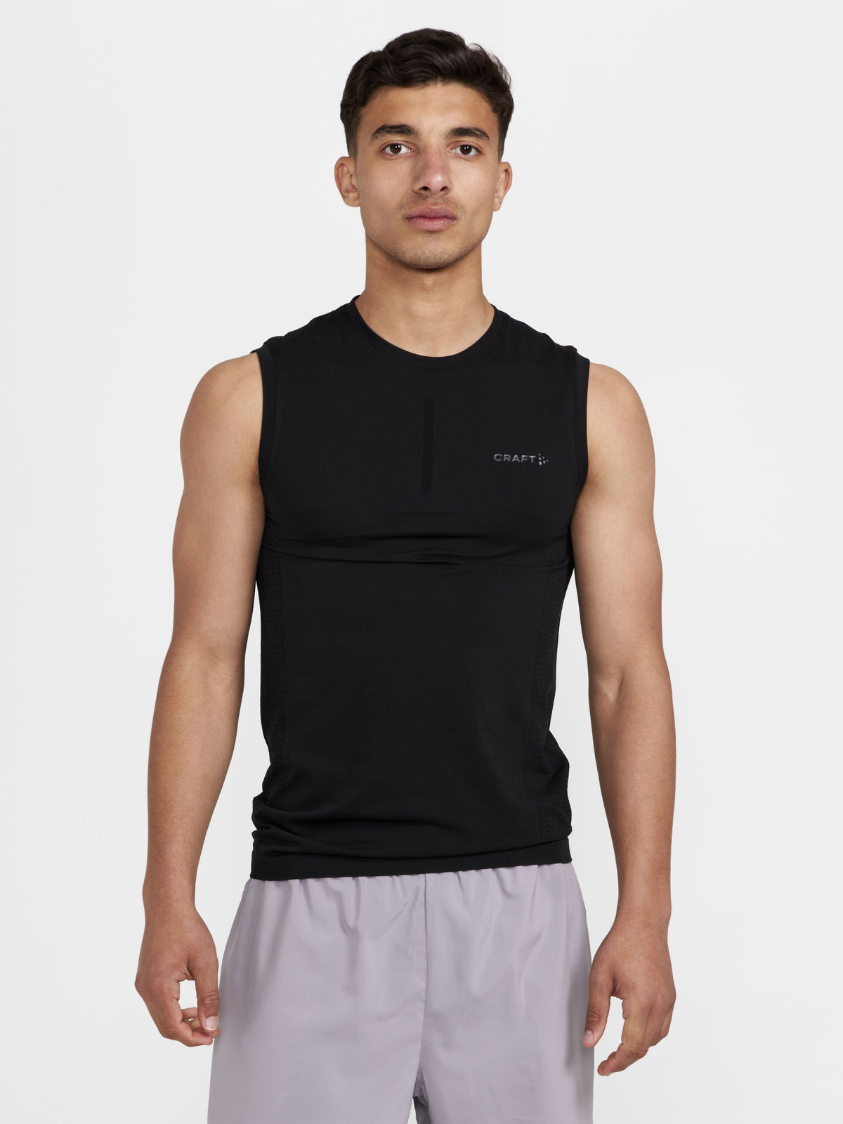 Craft ADV Cool Intensity SL Tee Herren in Schwarz, Detailansicht