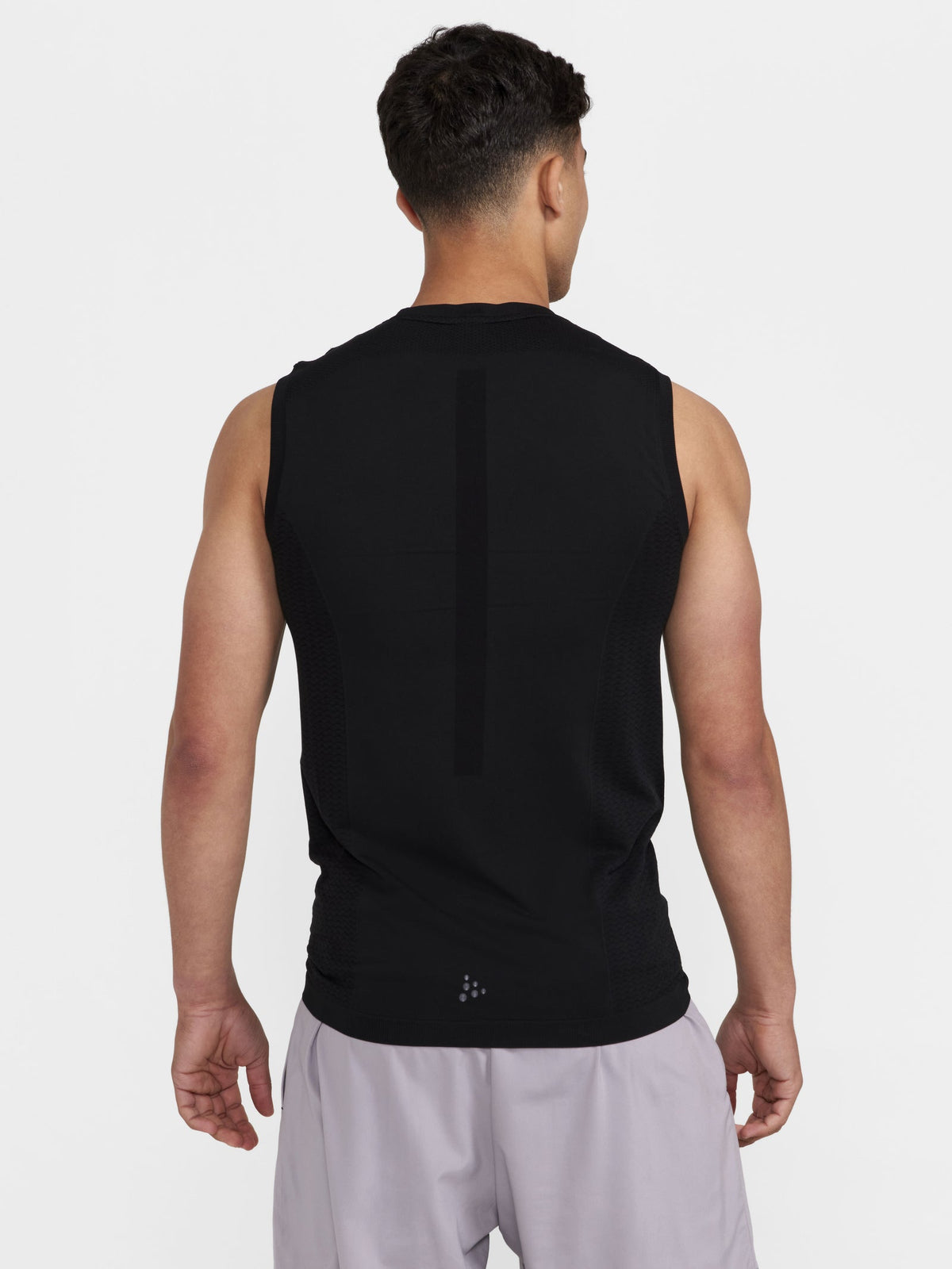 Craft ADV Cool Intensity SL Tee Herren in Schwarz, Detailansicht