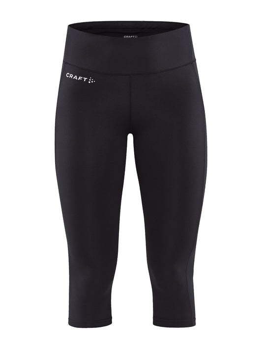 Craft ADV Essence Capri Tights 2 Damen in Schwarz, Vorderansicht