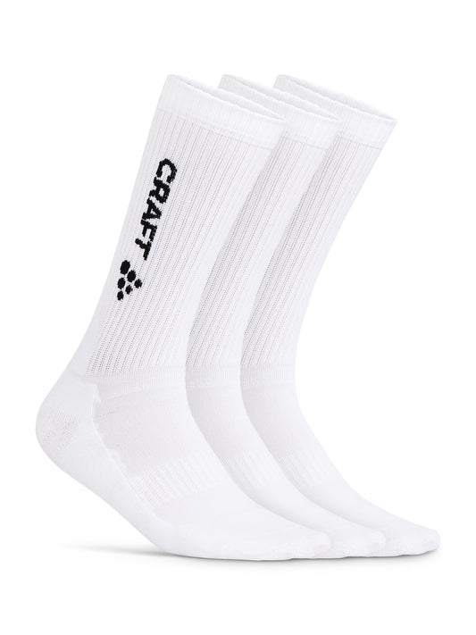 Craft Progress Indoor 3-Pack Sock in Weiss, Vorderansicht