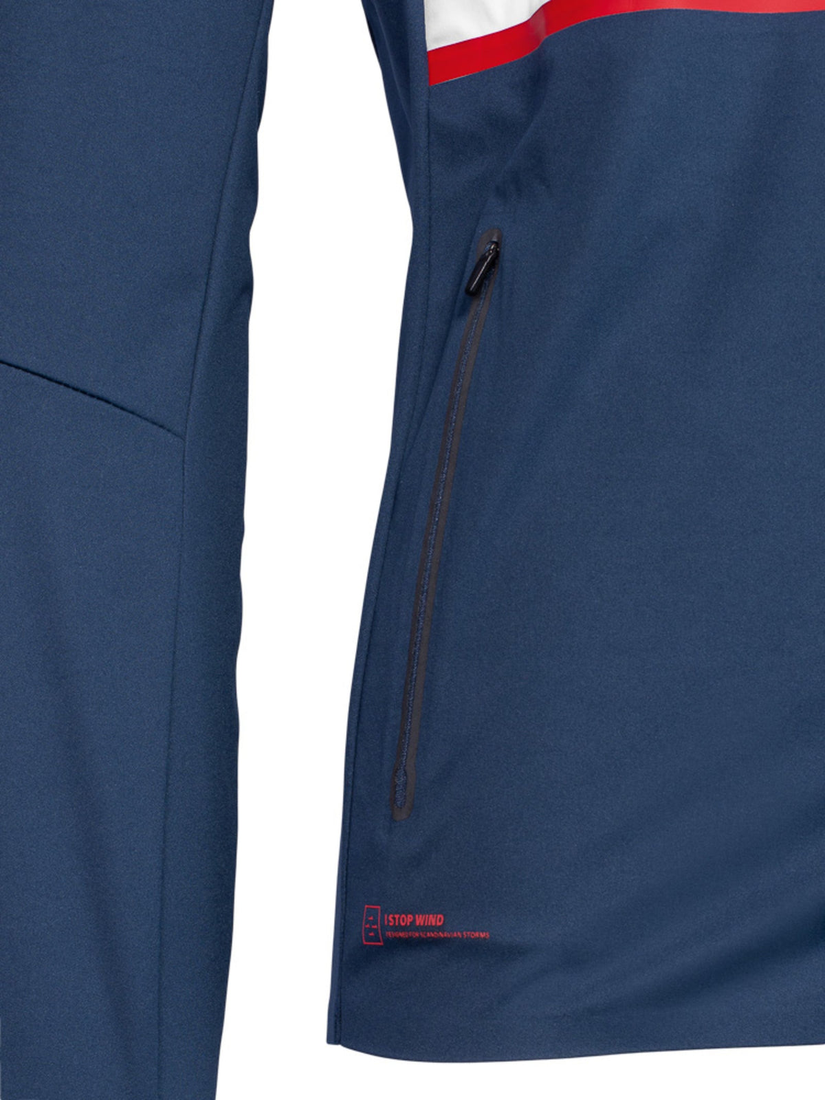 Craft NOR PRO Nordic Race Jacket Herren in Dunkelblau/Weiss, Detailansicht