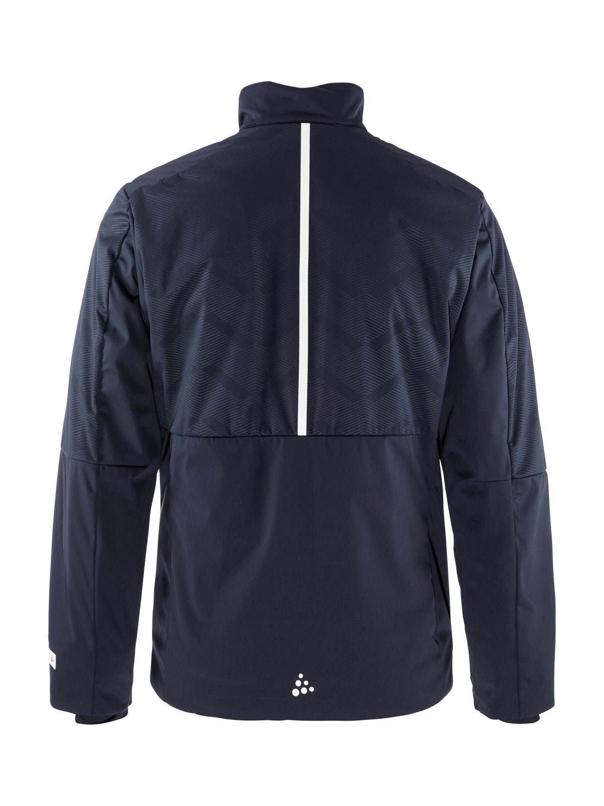 Craft NOR PRO Nordic Race Insulate Jacket Herren in Dunkelblau/Rot, Rückansicht