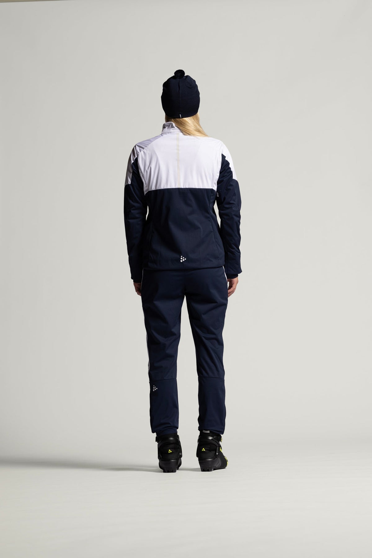Craft NOR PRO Nordic Race Insulate Jacket Damen in Dunkelblau/Weiss, Detailansicht