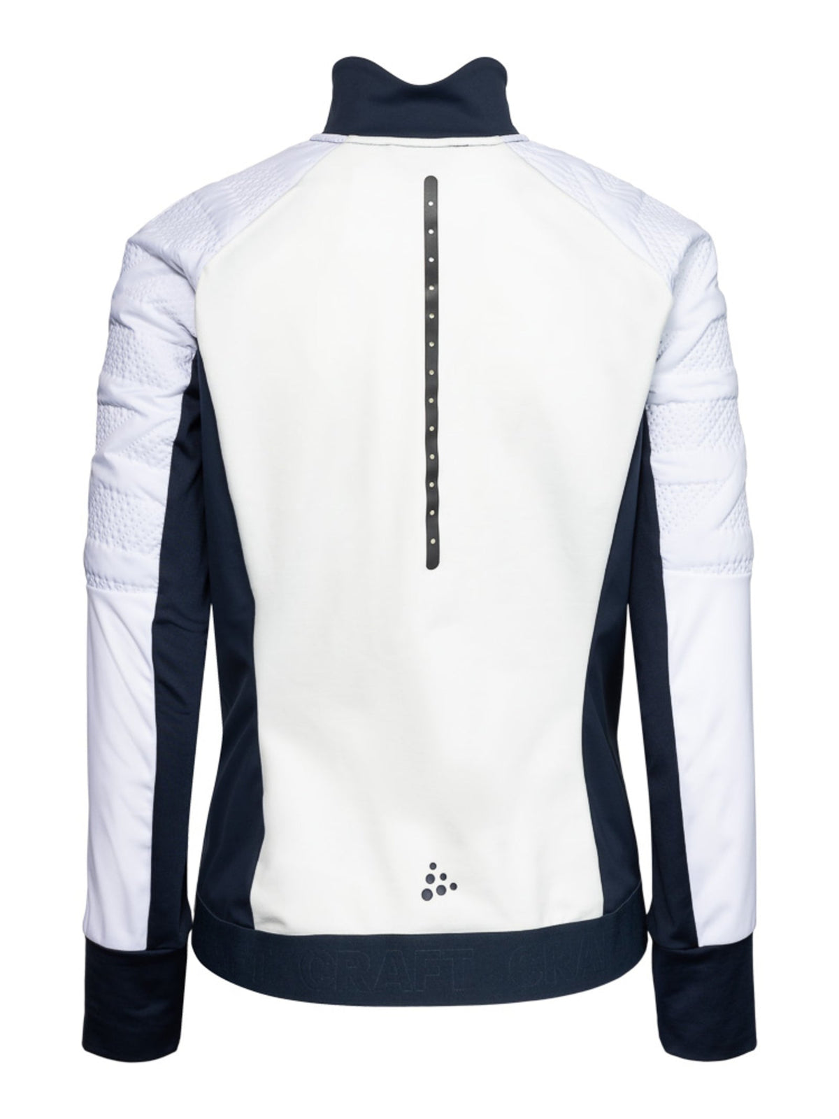 Craft NOR ADV Nordic Training Speed Jacket Damen in Dunkelblau/Weiss, Rückansicht