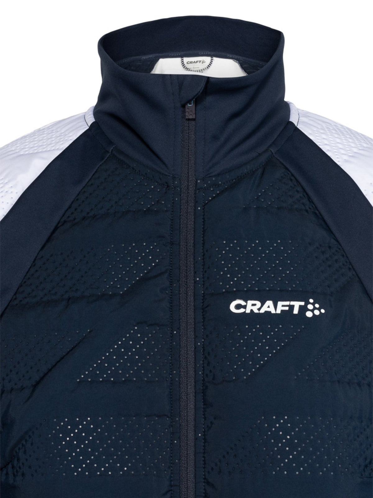 Craft NOR ADV Nordic Training Speed Jacket Damen in Dunkelblau/Weiss, Detailansicht