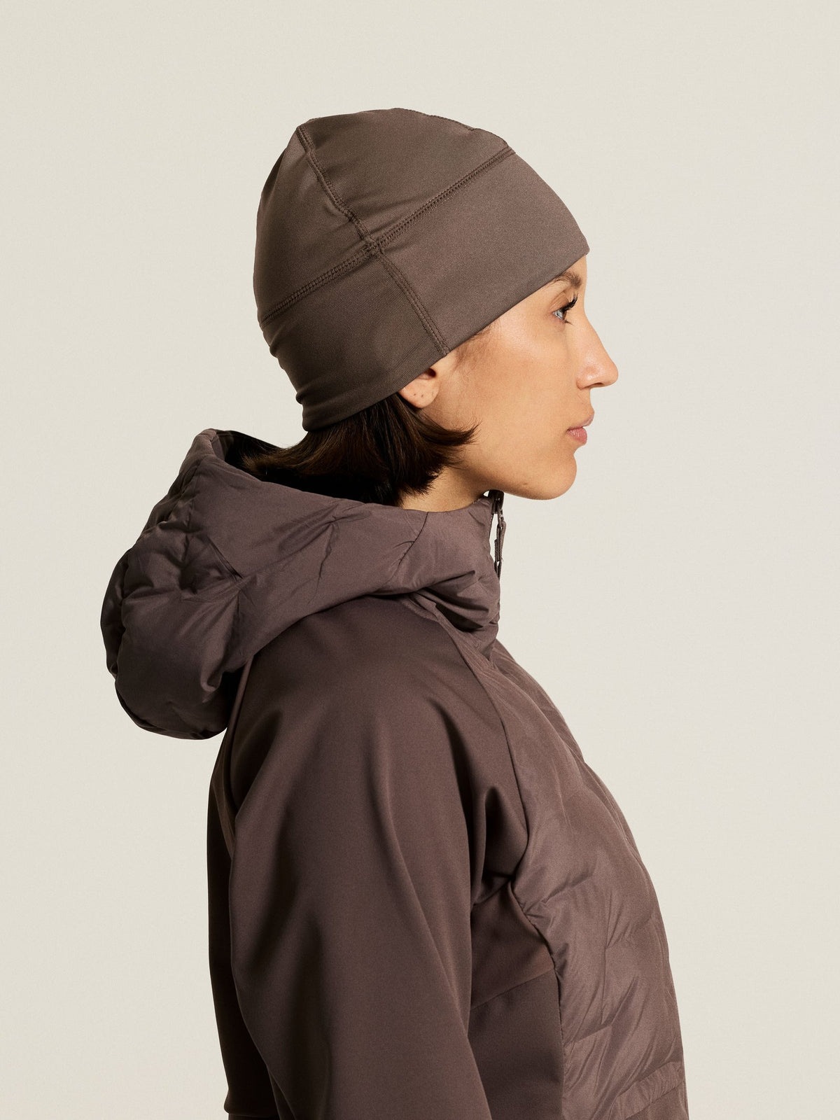 Craft ADV Windblock Fleece Hat in Braun, Detailansicht