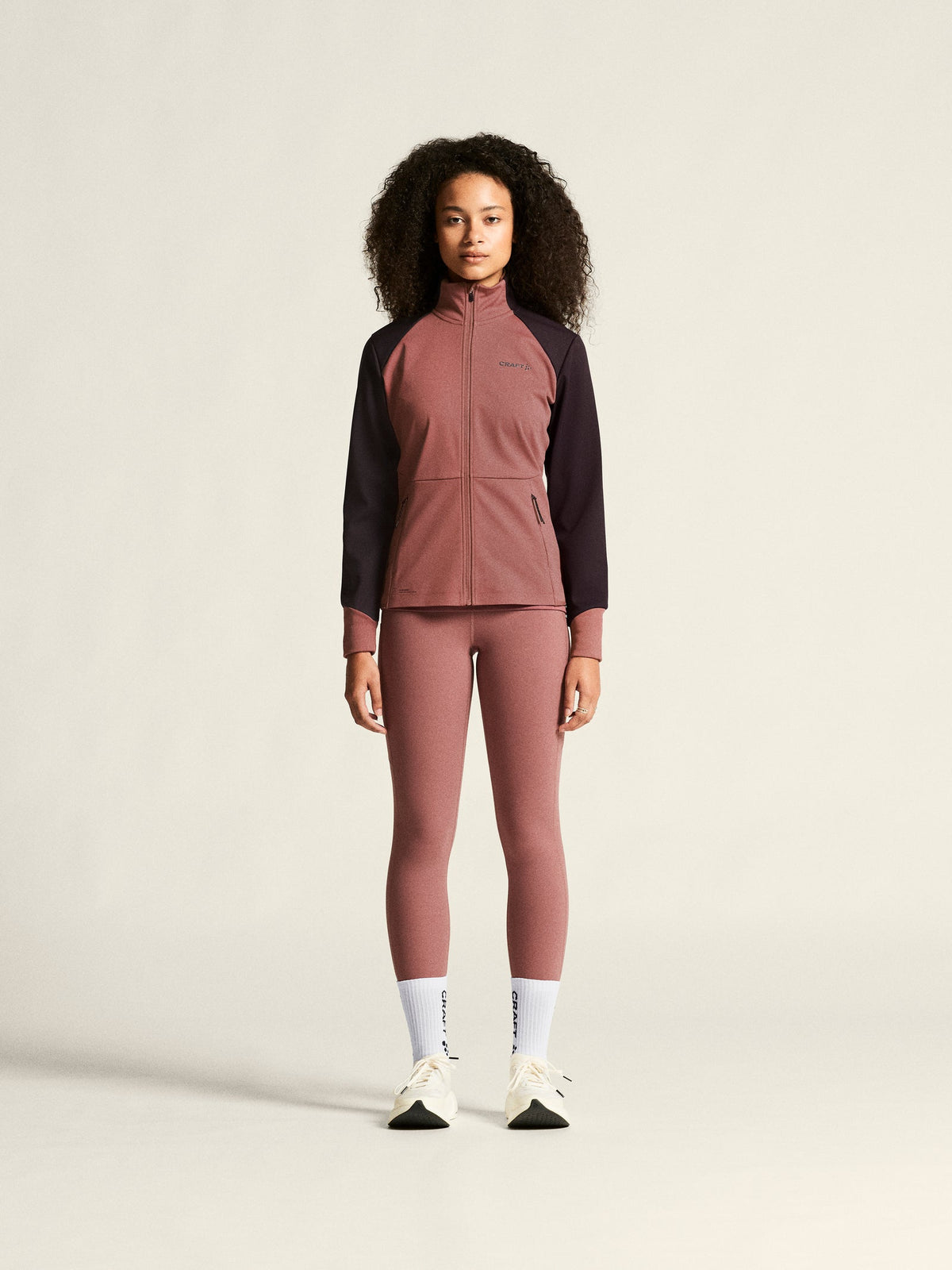 Craft CORE Essence Nordic Jacket 2 Damen in Rot, Detailansicht